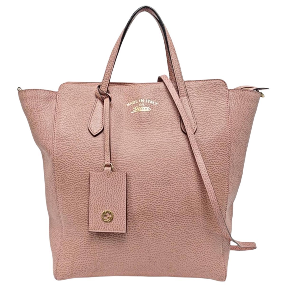 Swing leather handbag