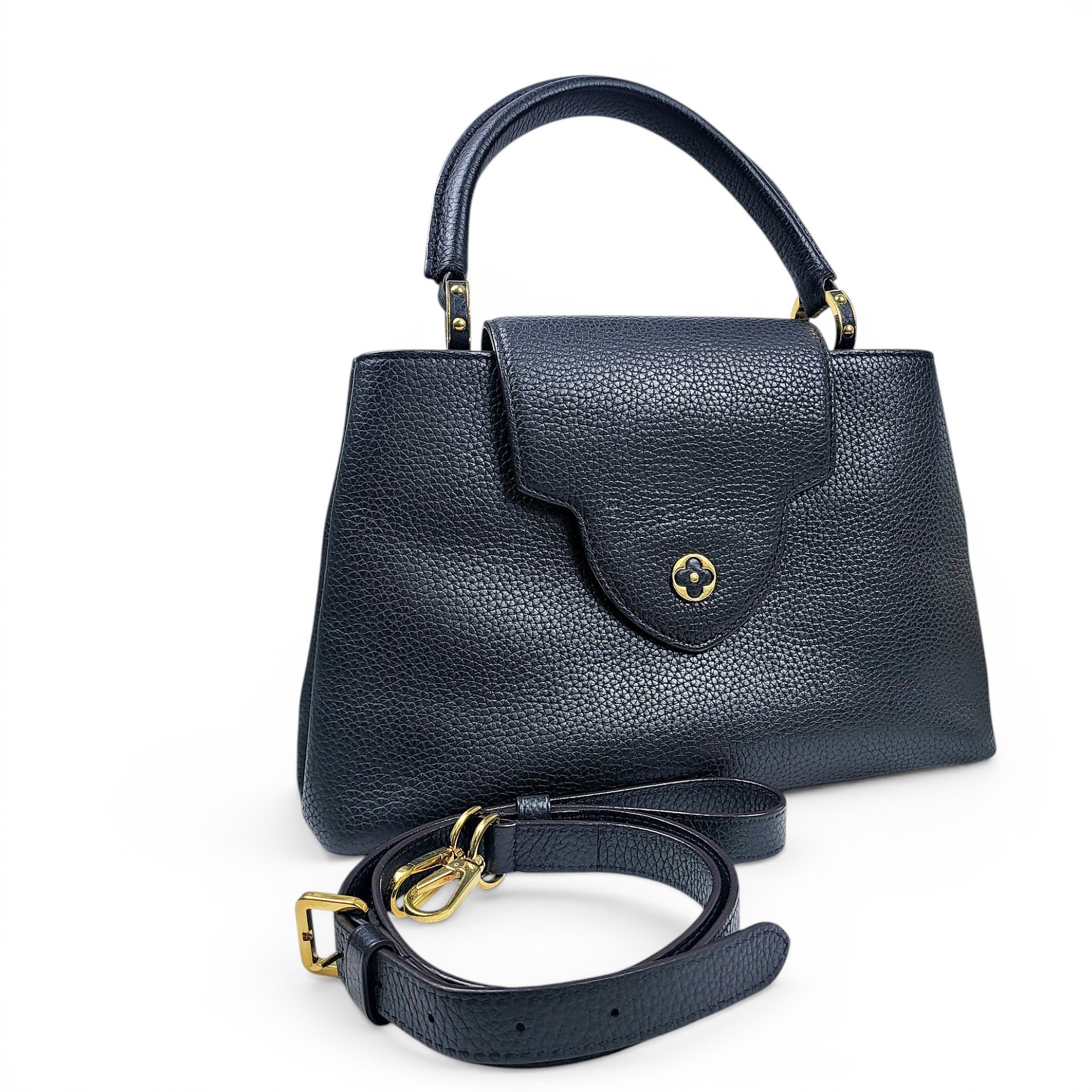 Capucines leather handbag
