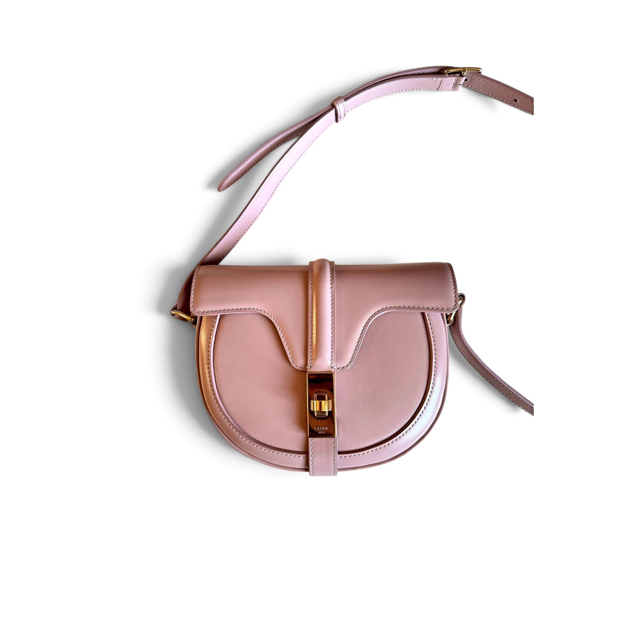 SAC 16 BESACE leather crossbody bag