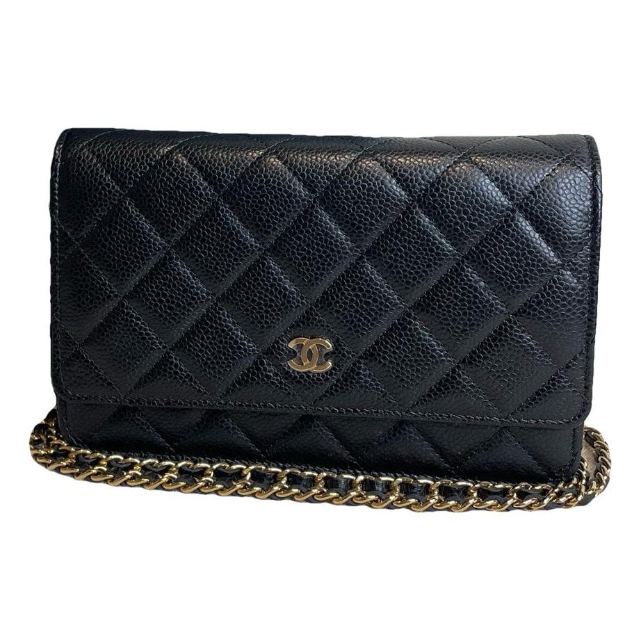 Wallet On Chain Timeless/Classique leather crossbody bag