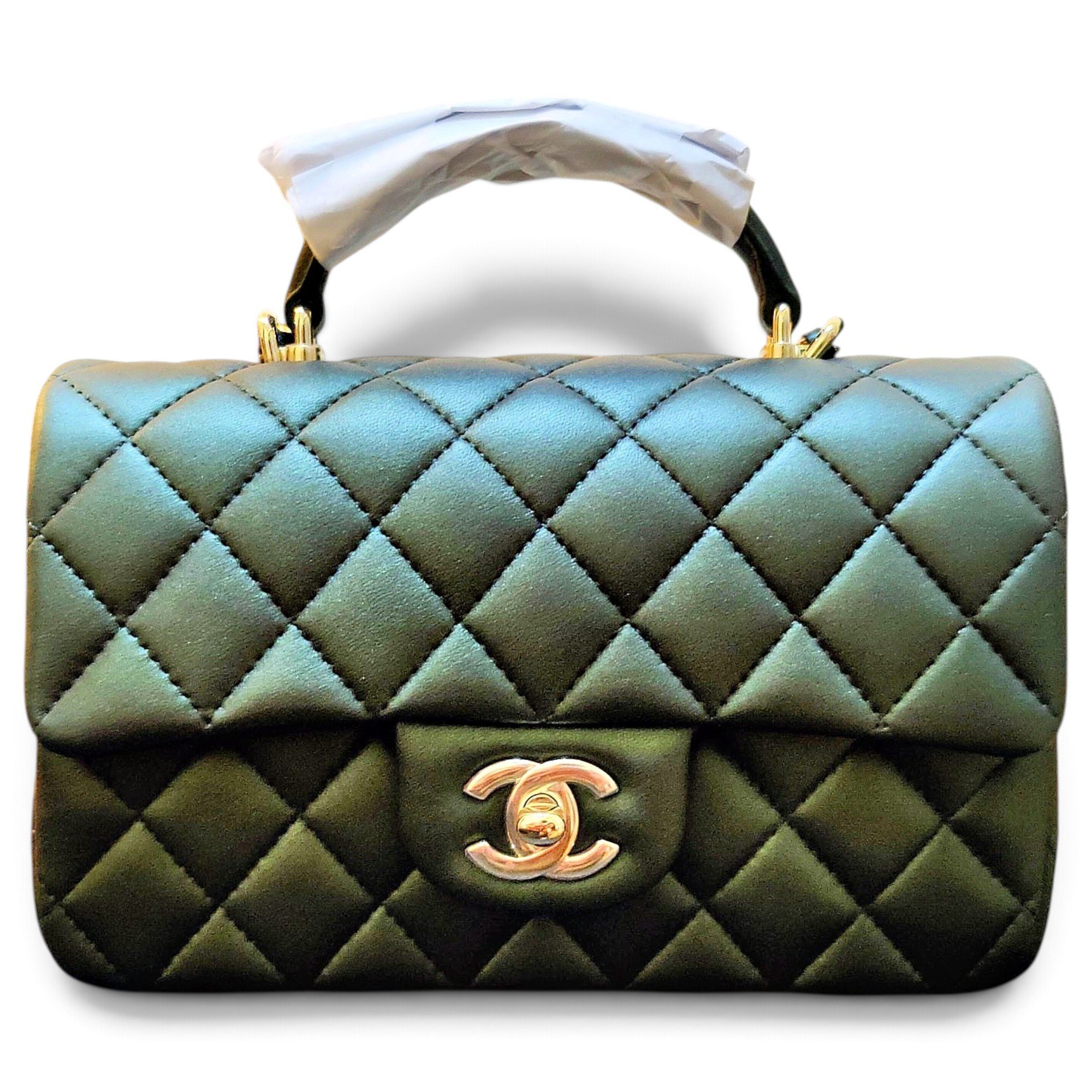 Timeless Classique Top Handle leather handbag