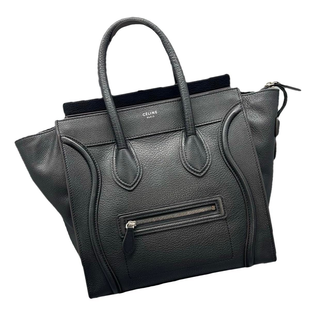 Luggage leather handbag
