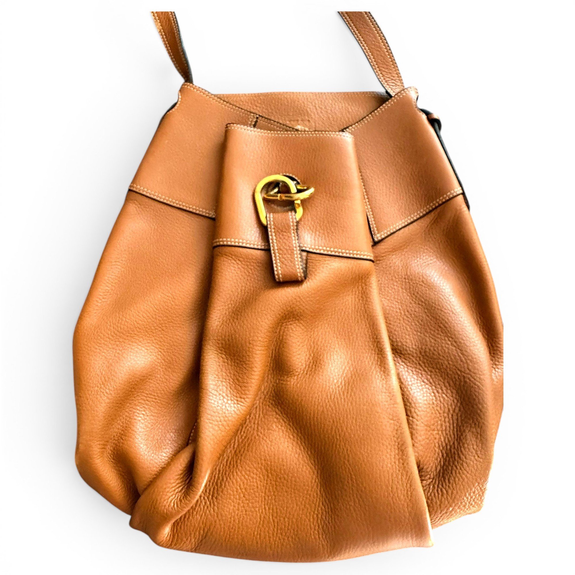 Leather handbag