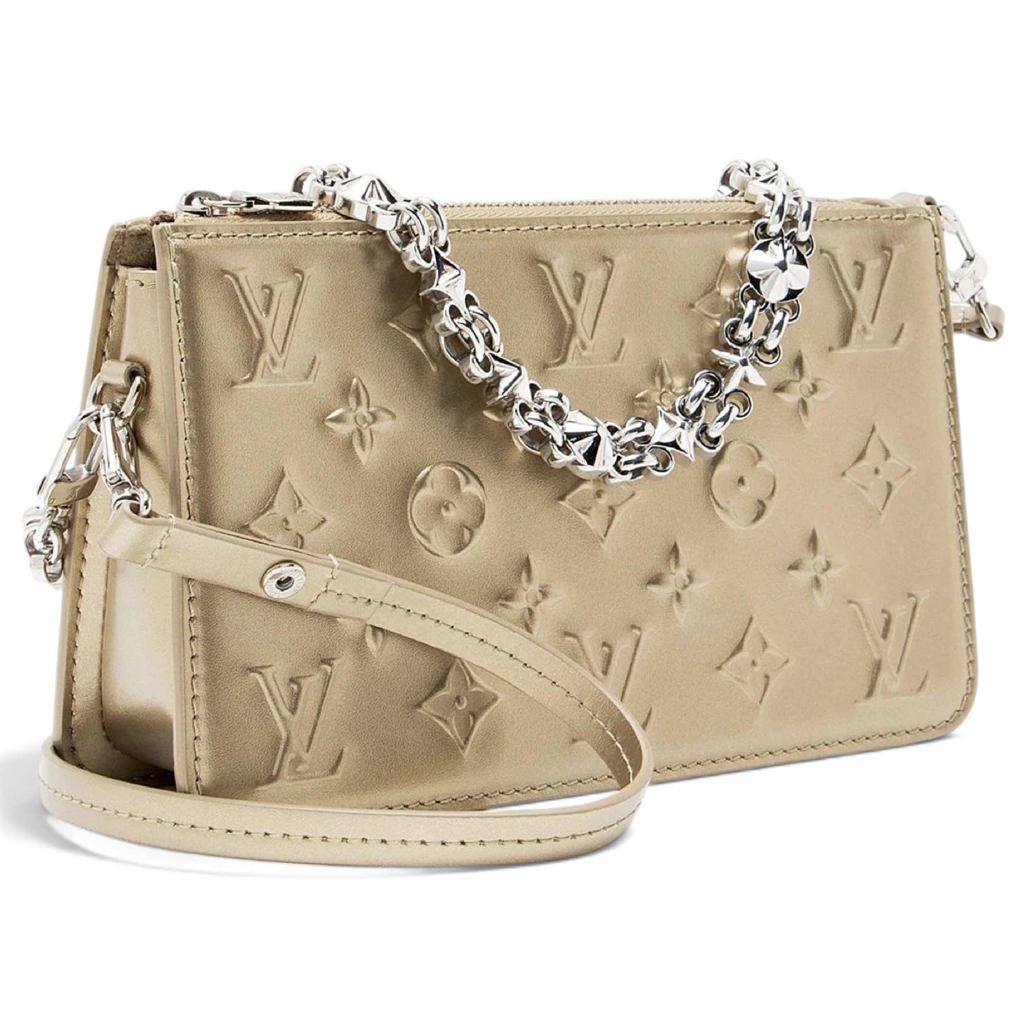 Leather crossbody bag