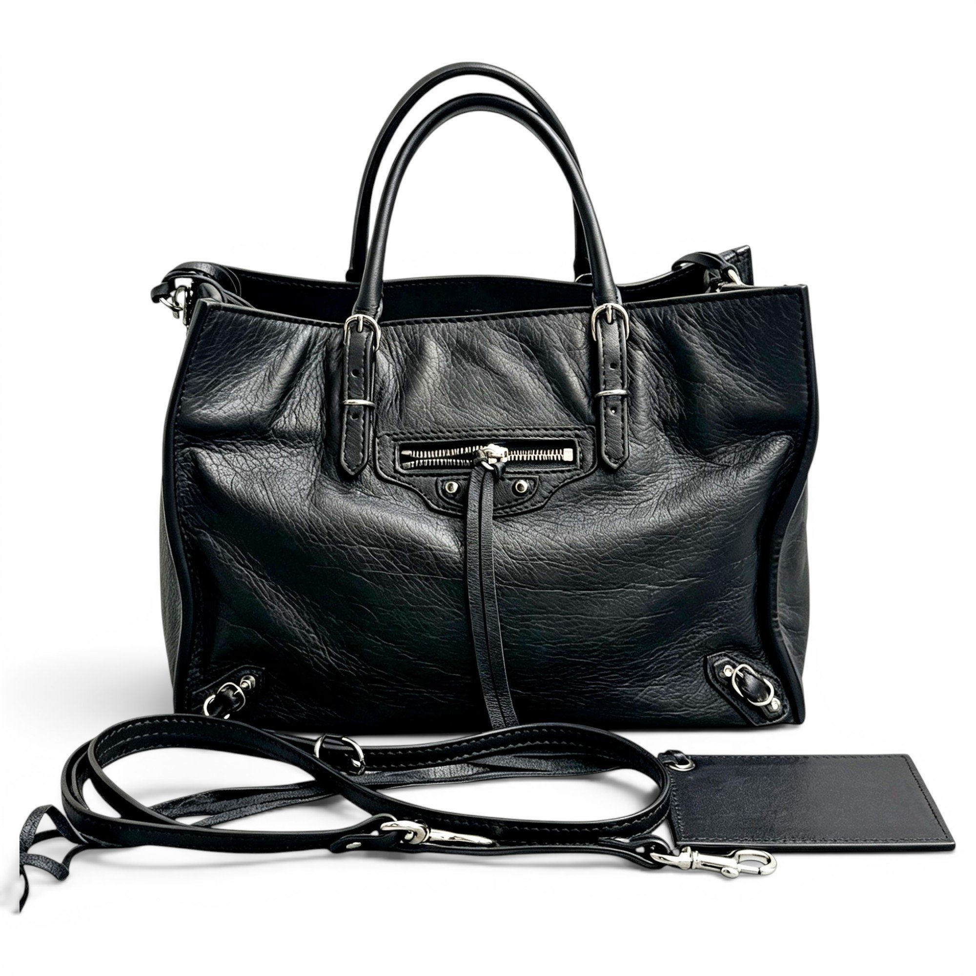 Leather handbag