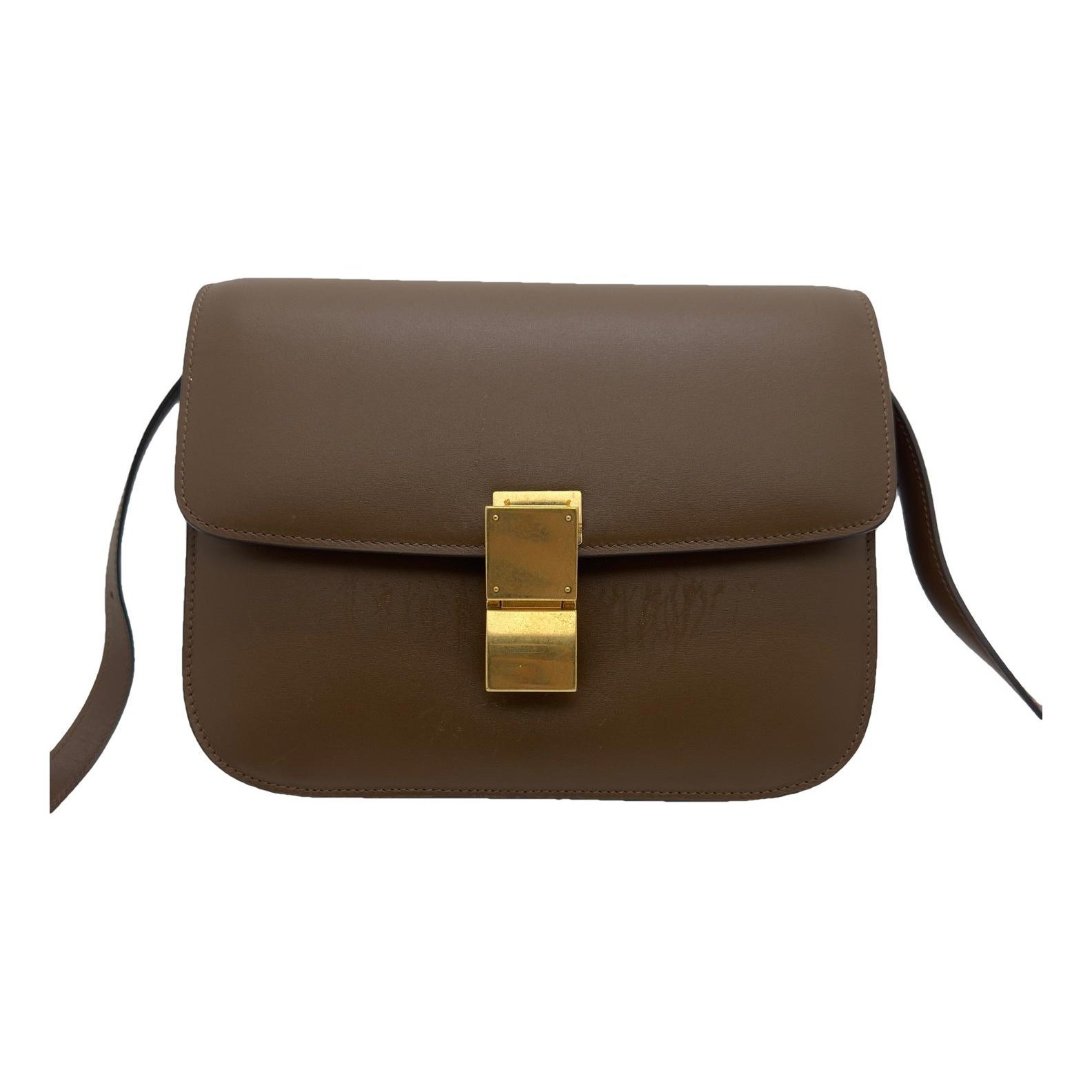 Classic leather handbag