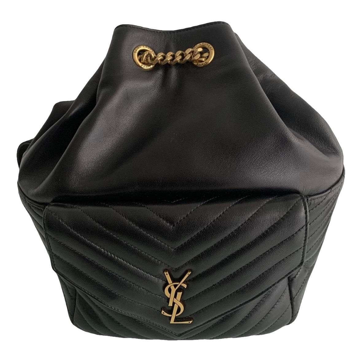 Leather backpack