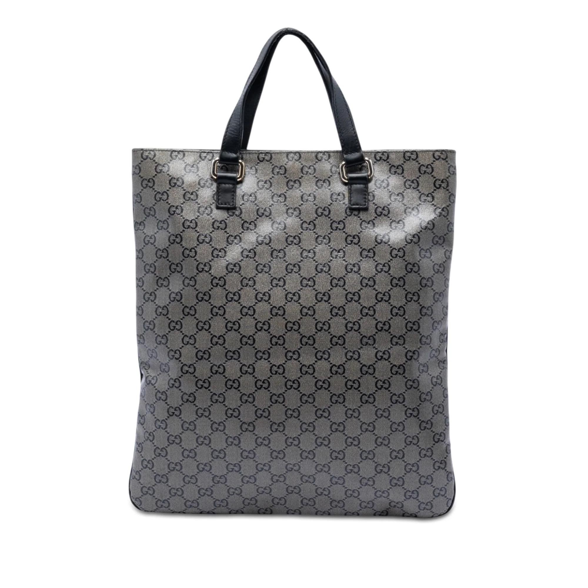 Leather tote