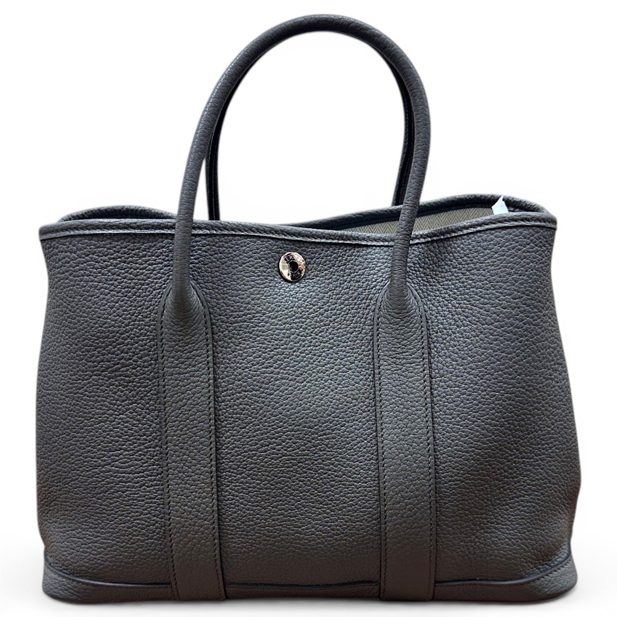 Garden Party leather handbag