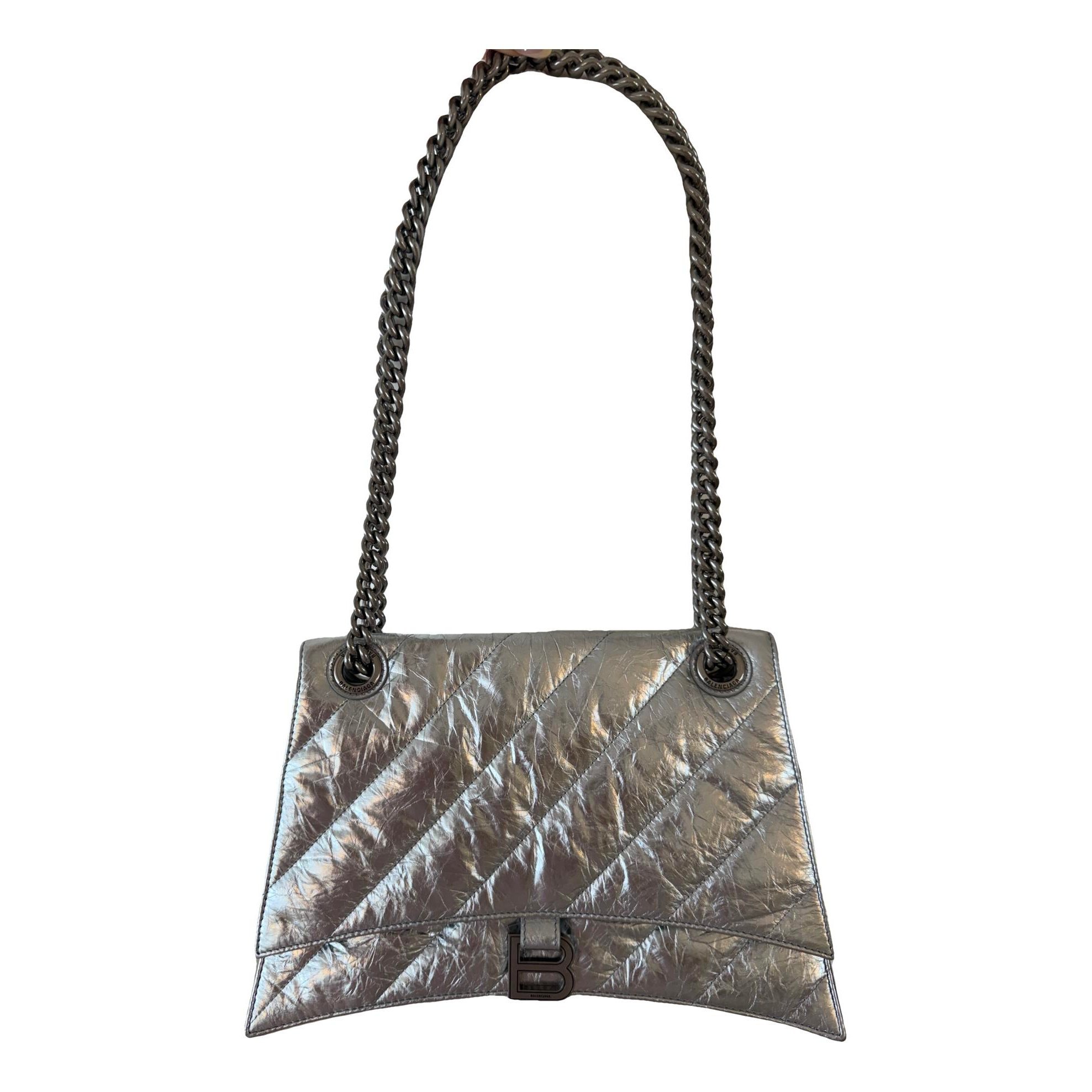 Hourglass pony-style calfskin handbag