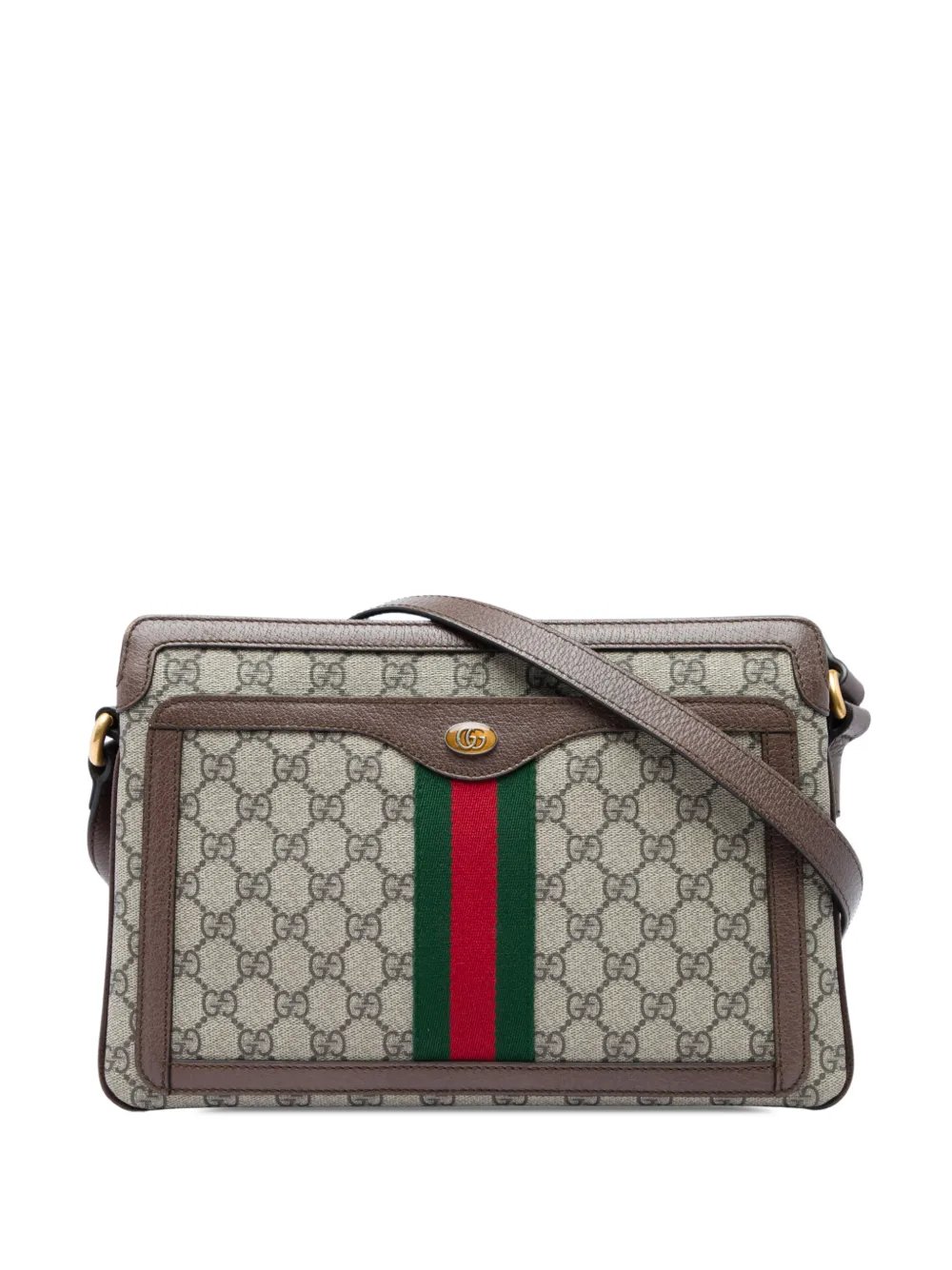 2016-2026 Medium GG Supreme Web Ophidia crossbody bag