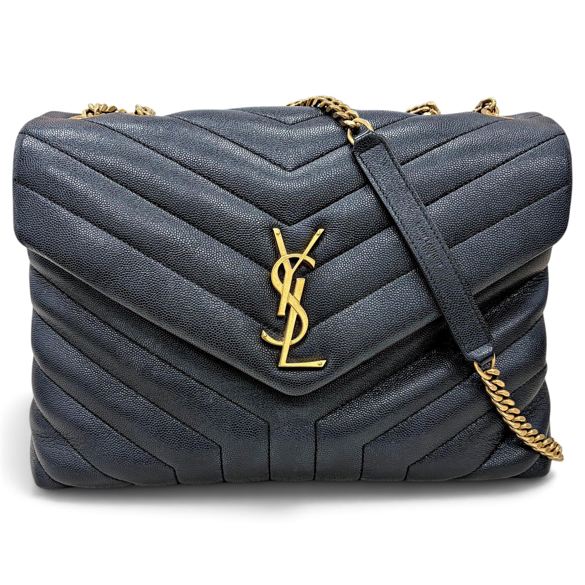 Loulou leather handbag