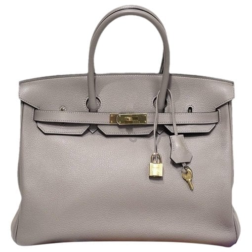 Hermes Birkin 35 Handbag Evercolor Leather