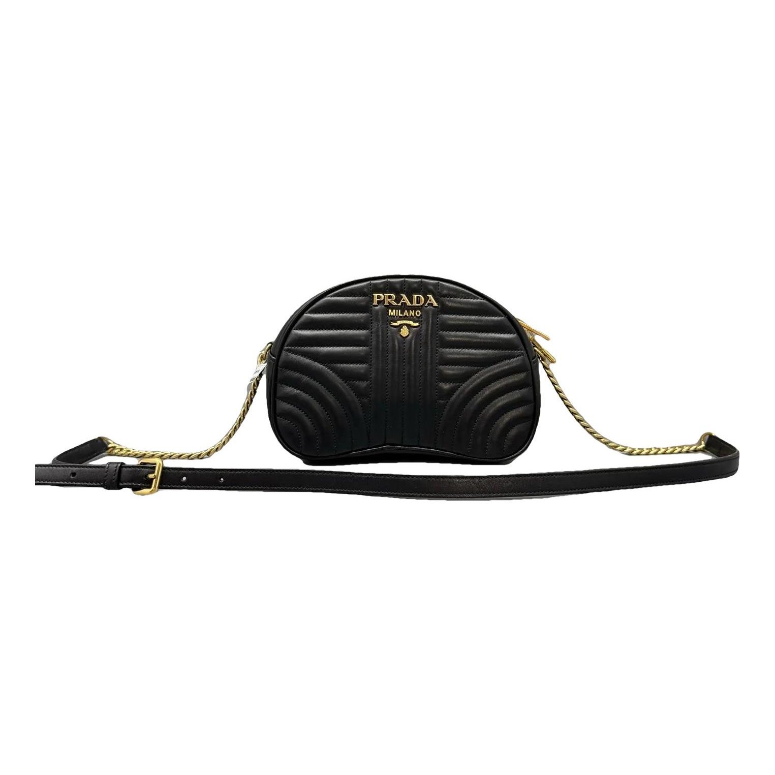Diagramme leather mini bag