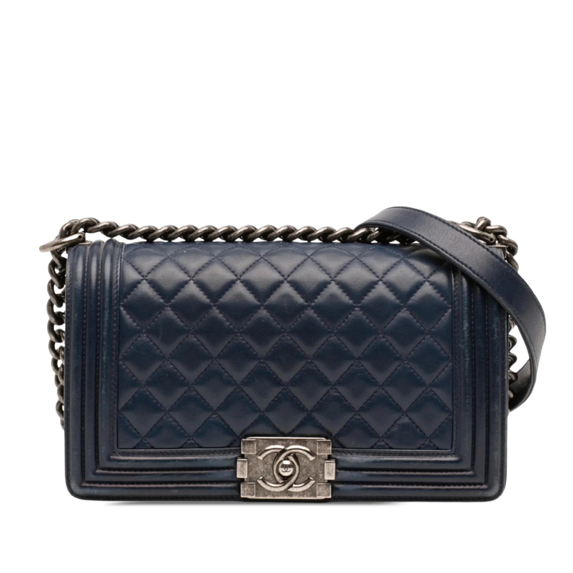 Boy leather crossbody bag