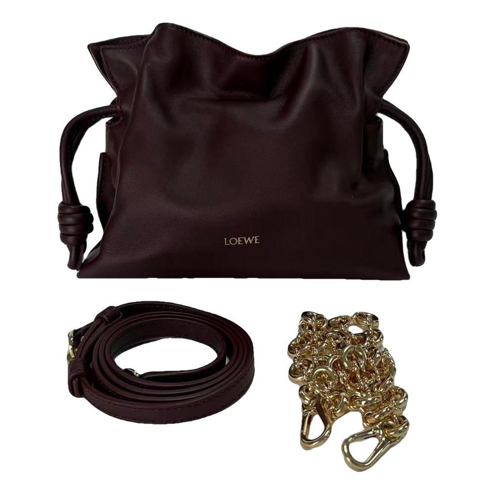 Flamenco leather handbag