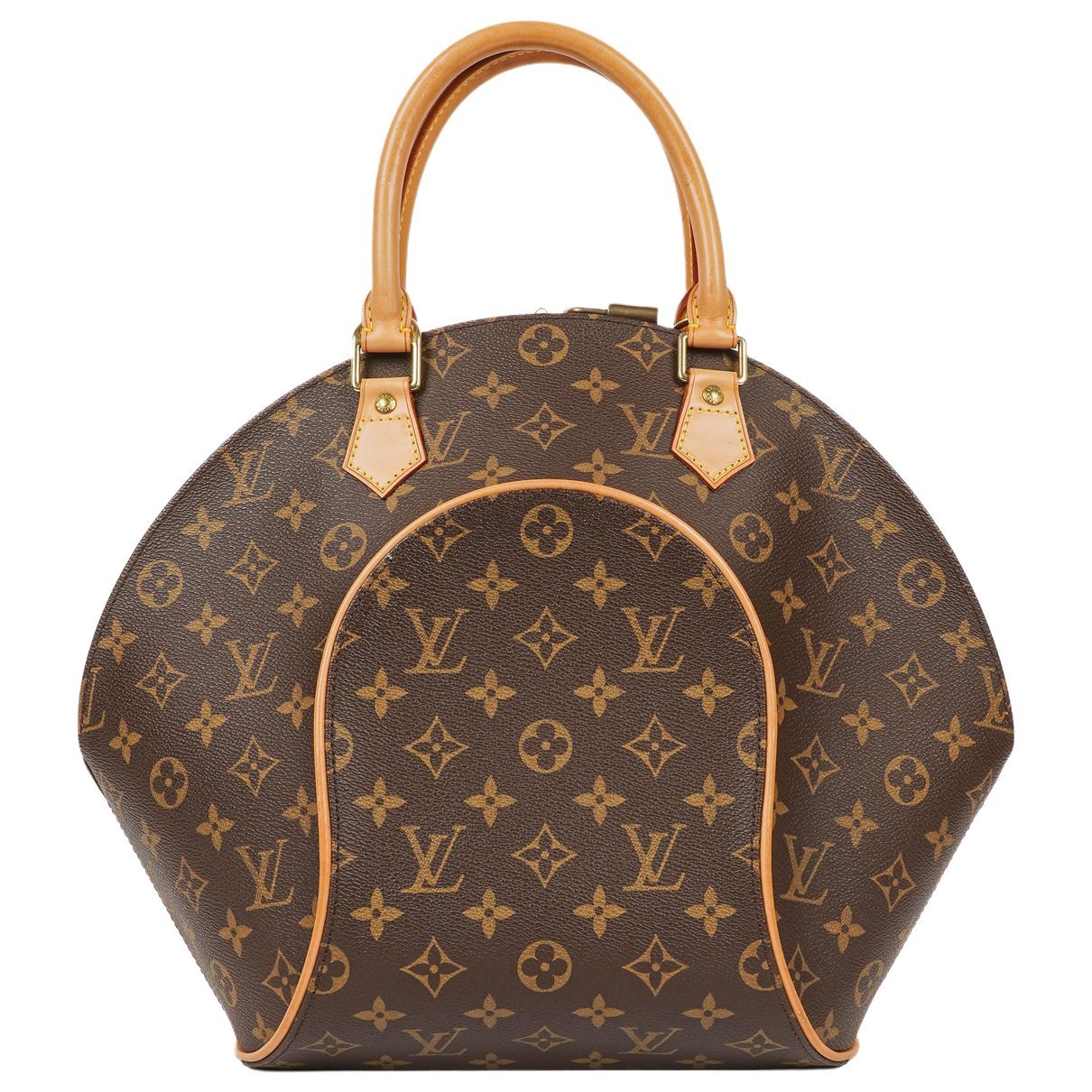 Ellipse cloth handbag