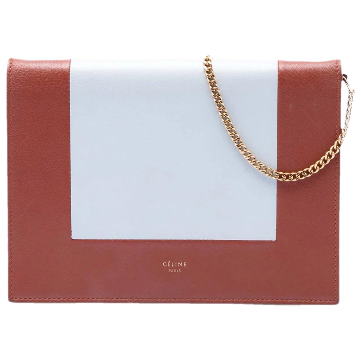 Frame leather crossbody bag