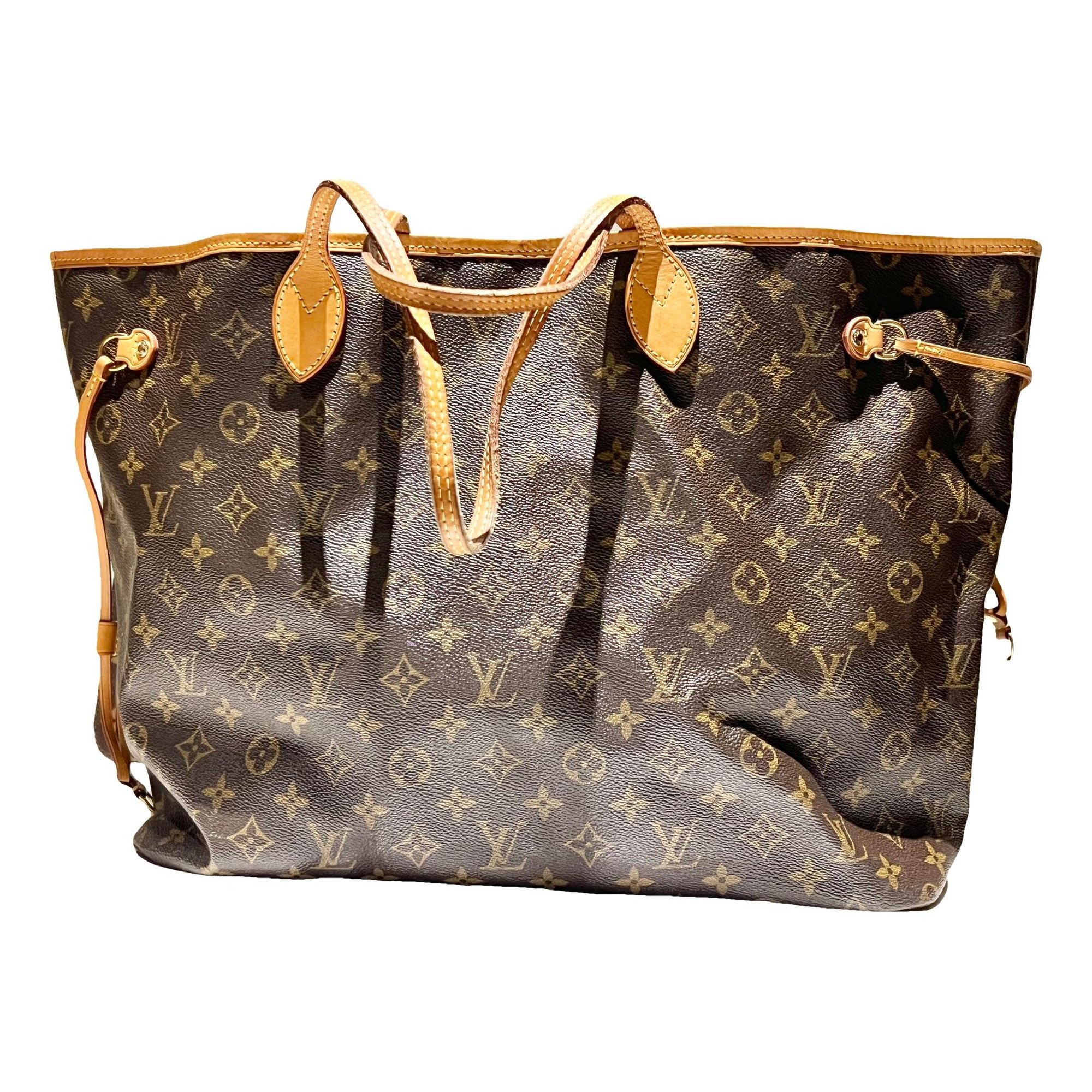 Neverfull leather tote