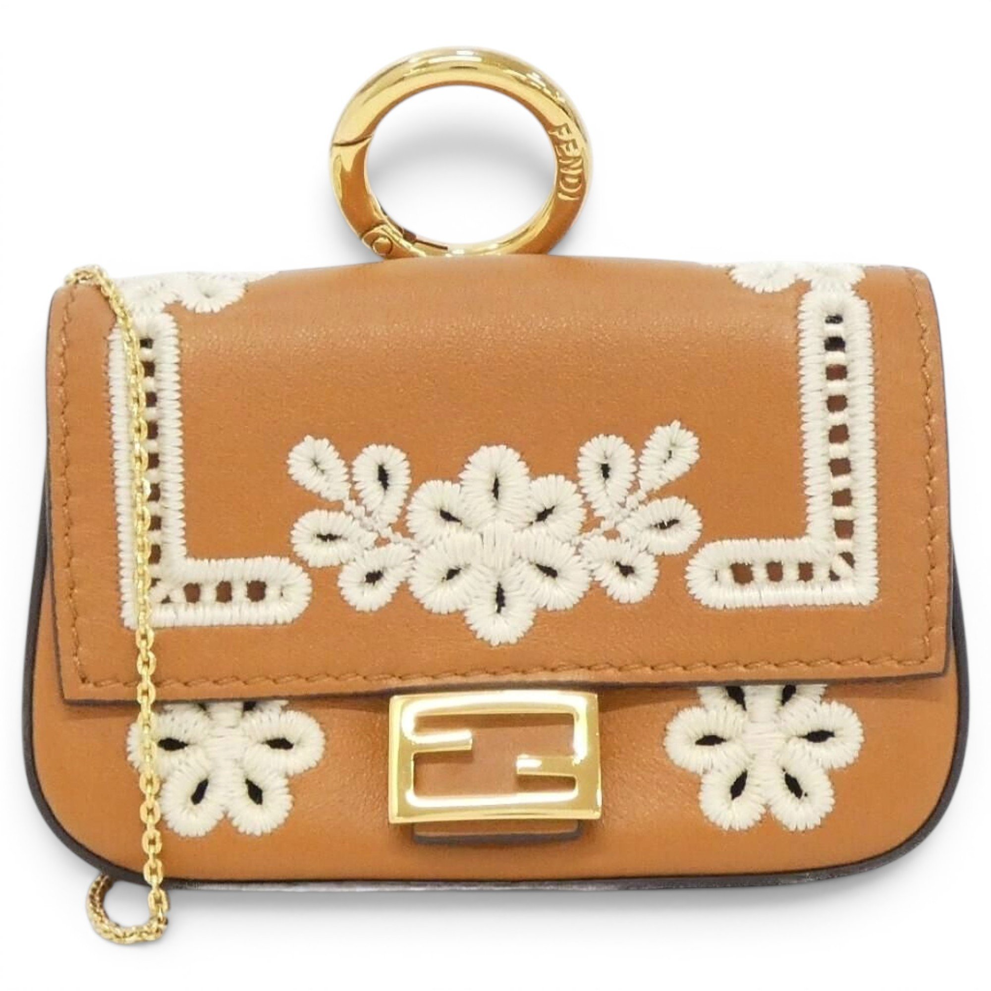 Baguette leather handbag