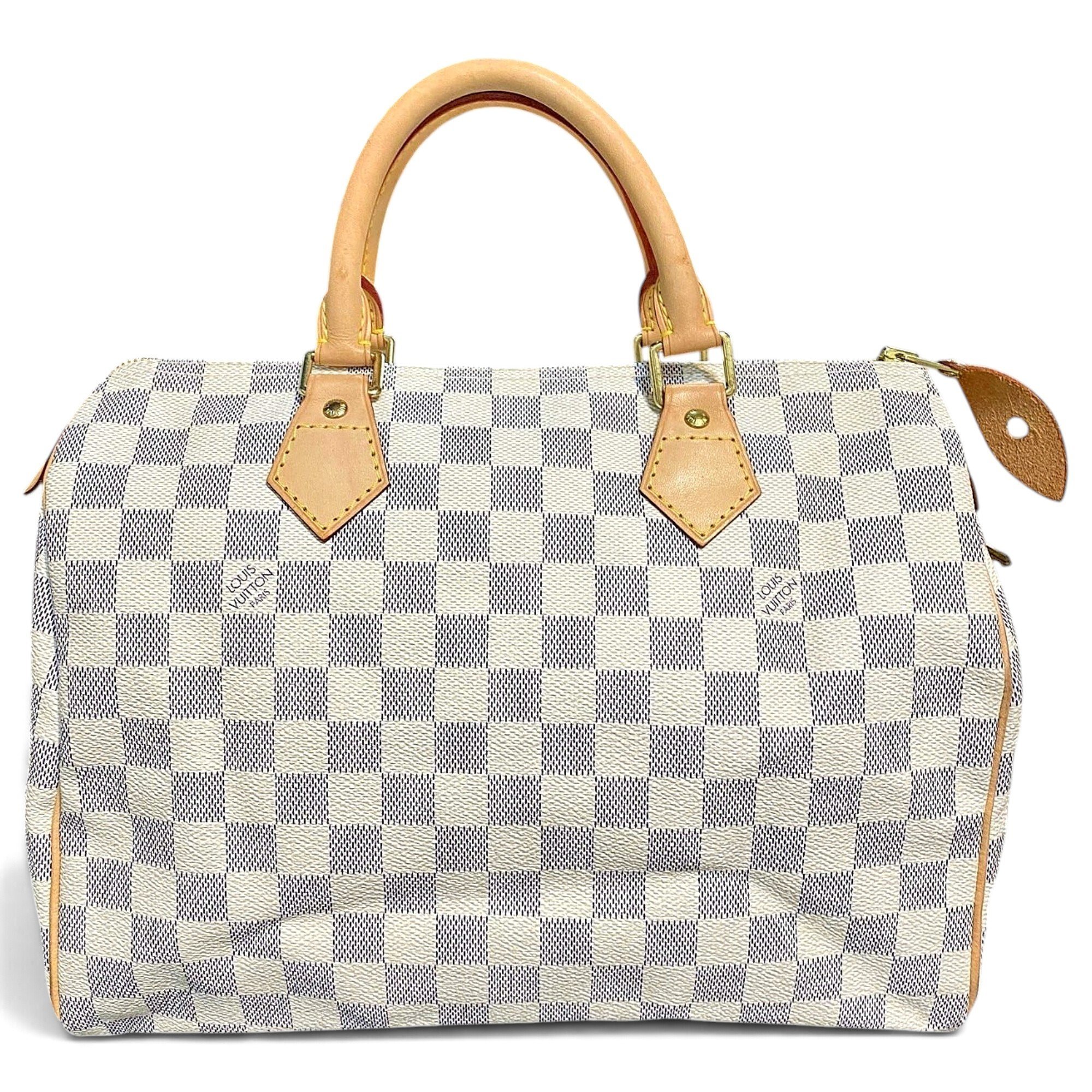 Speedy leather bag