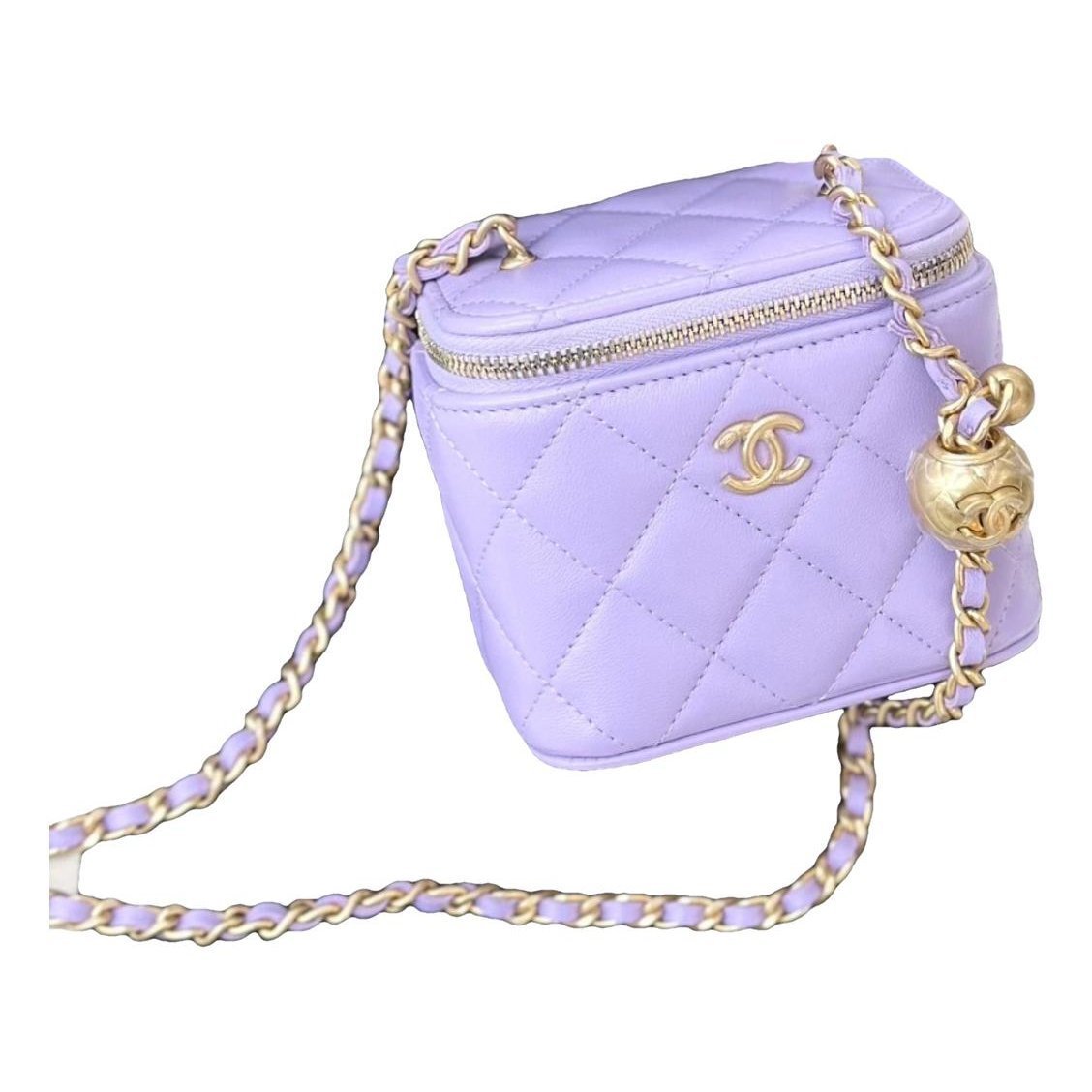Leather mini bag