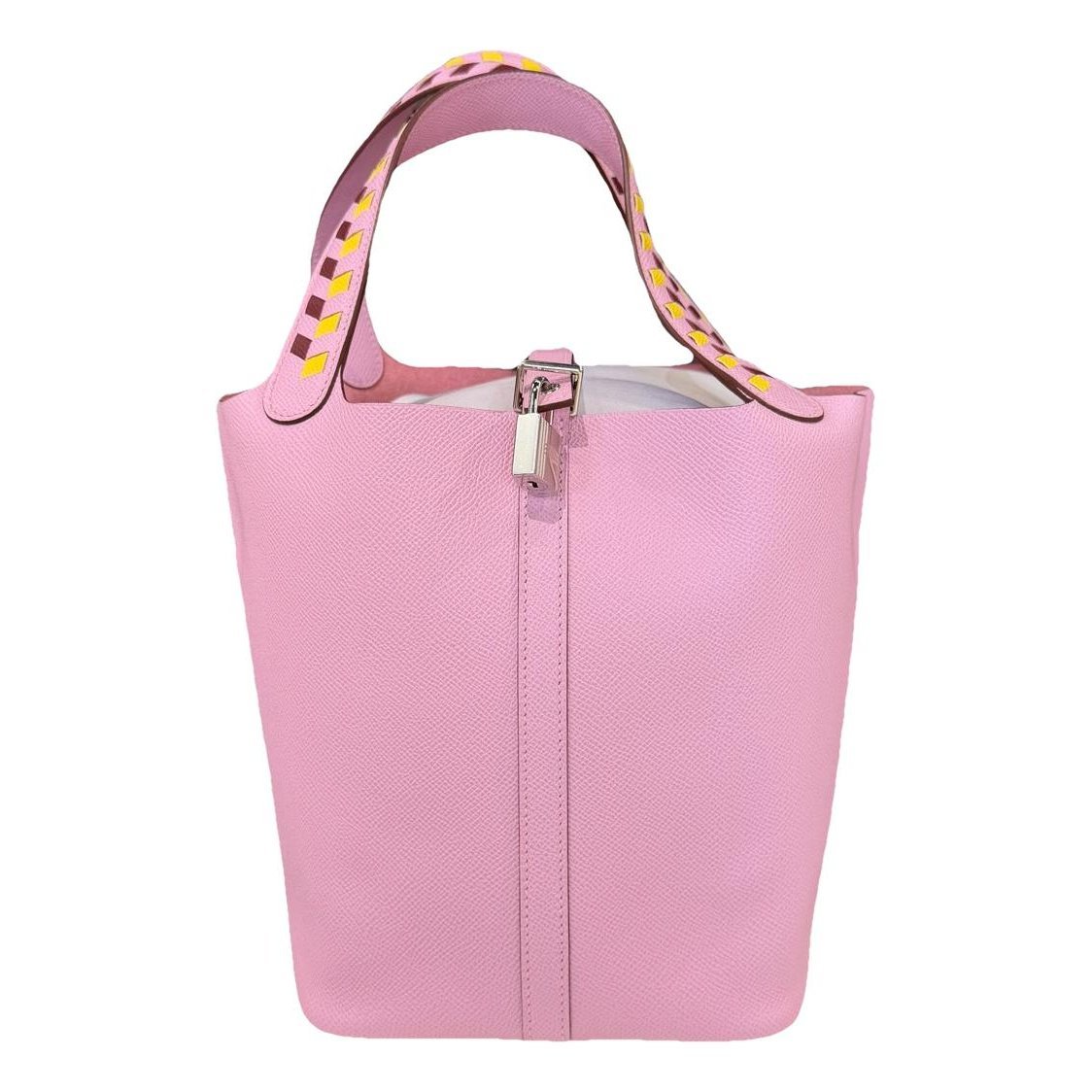 Picotin leather handbag