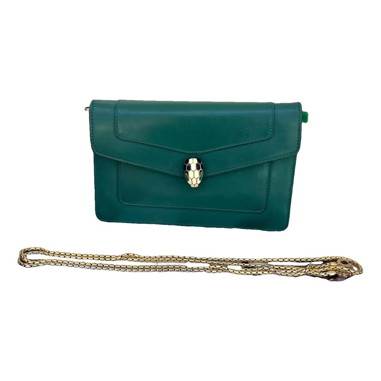 Serpenti leather crossbody bag
