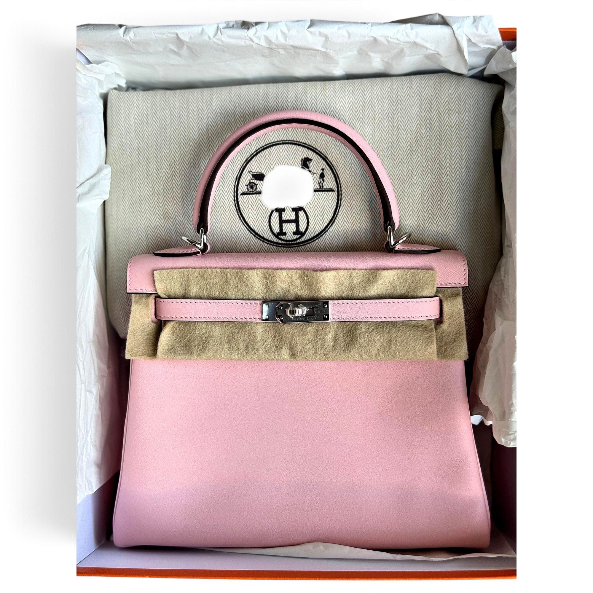 Kelly 25 leather handbag