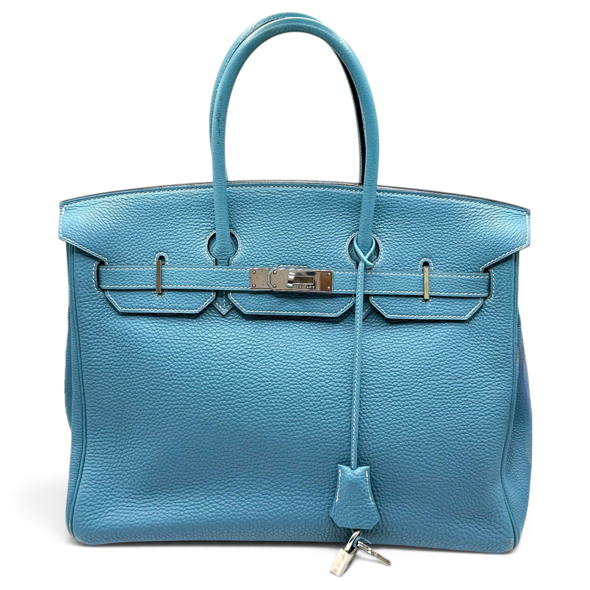 Birkin 35 leather tote
