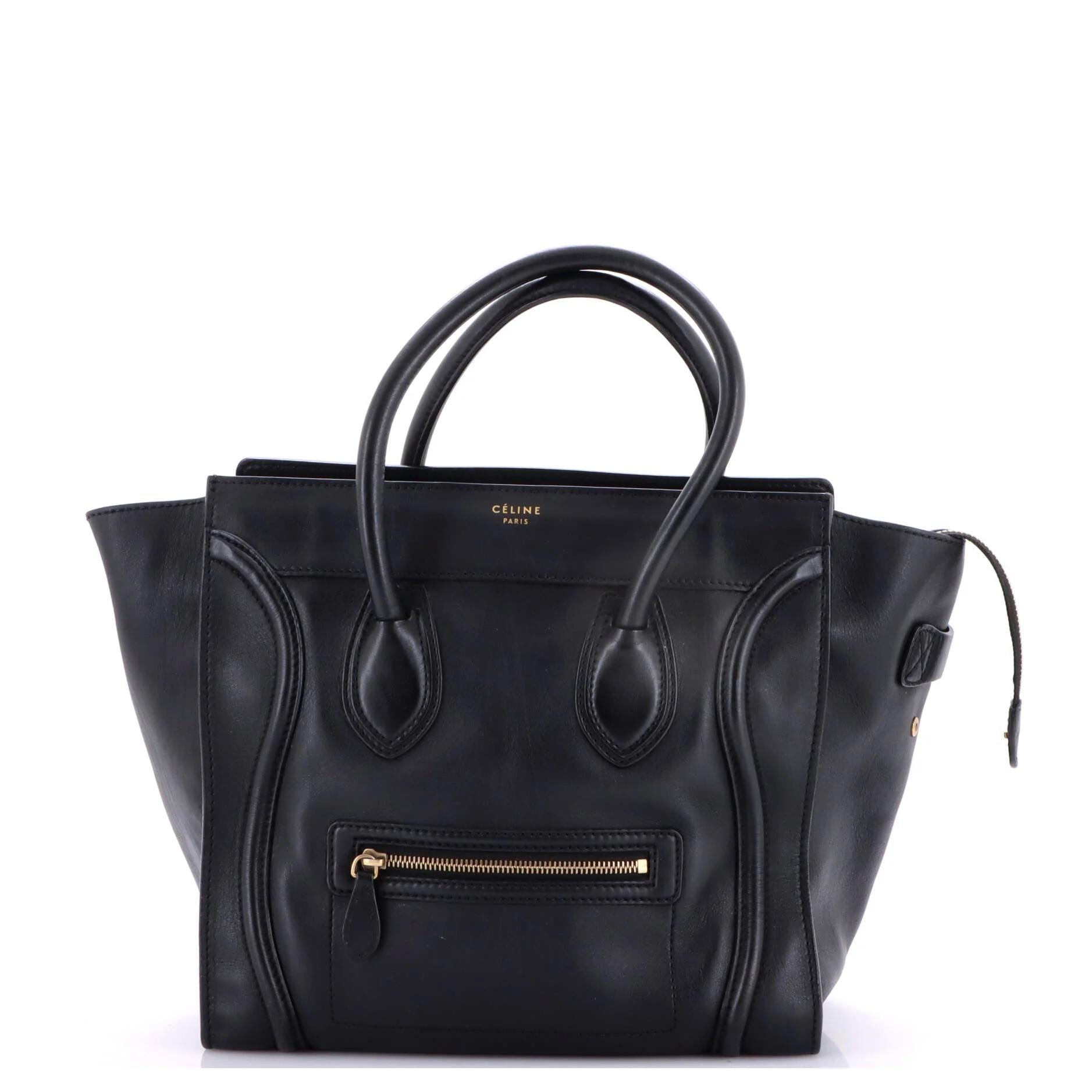 Leather tote