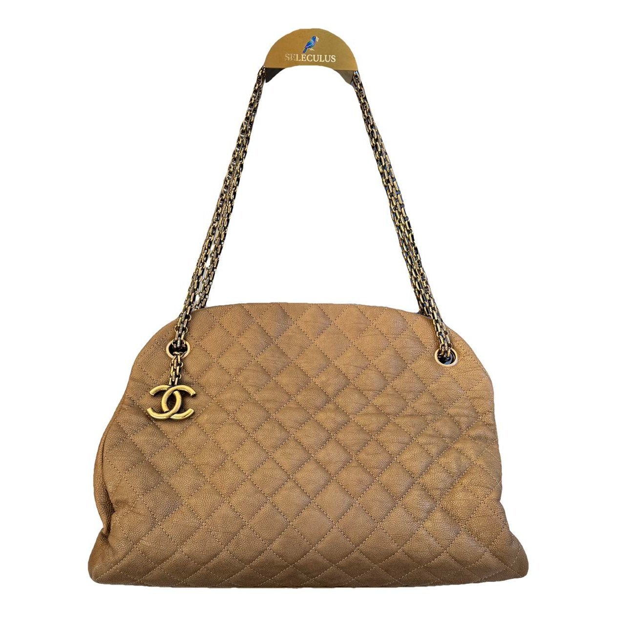 Mademoiselle leather handbag