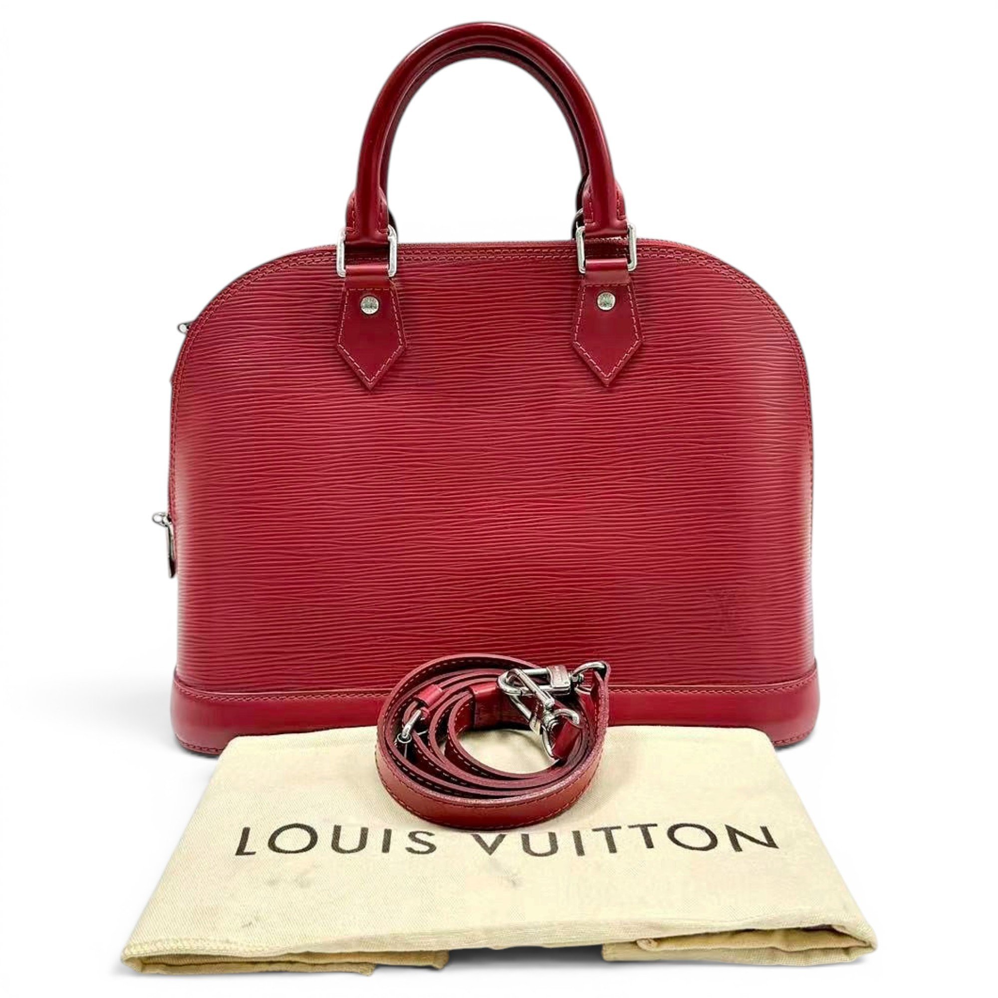 Alma leather handbag
