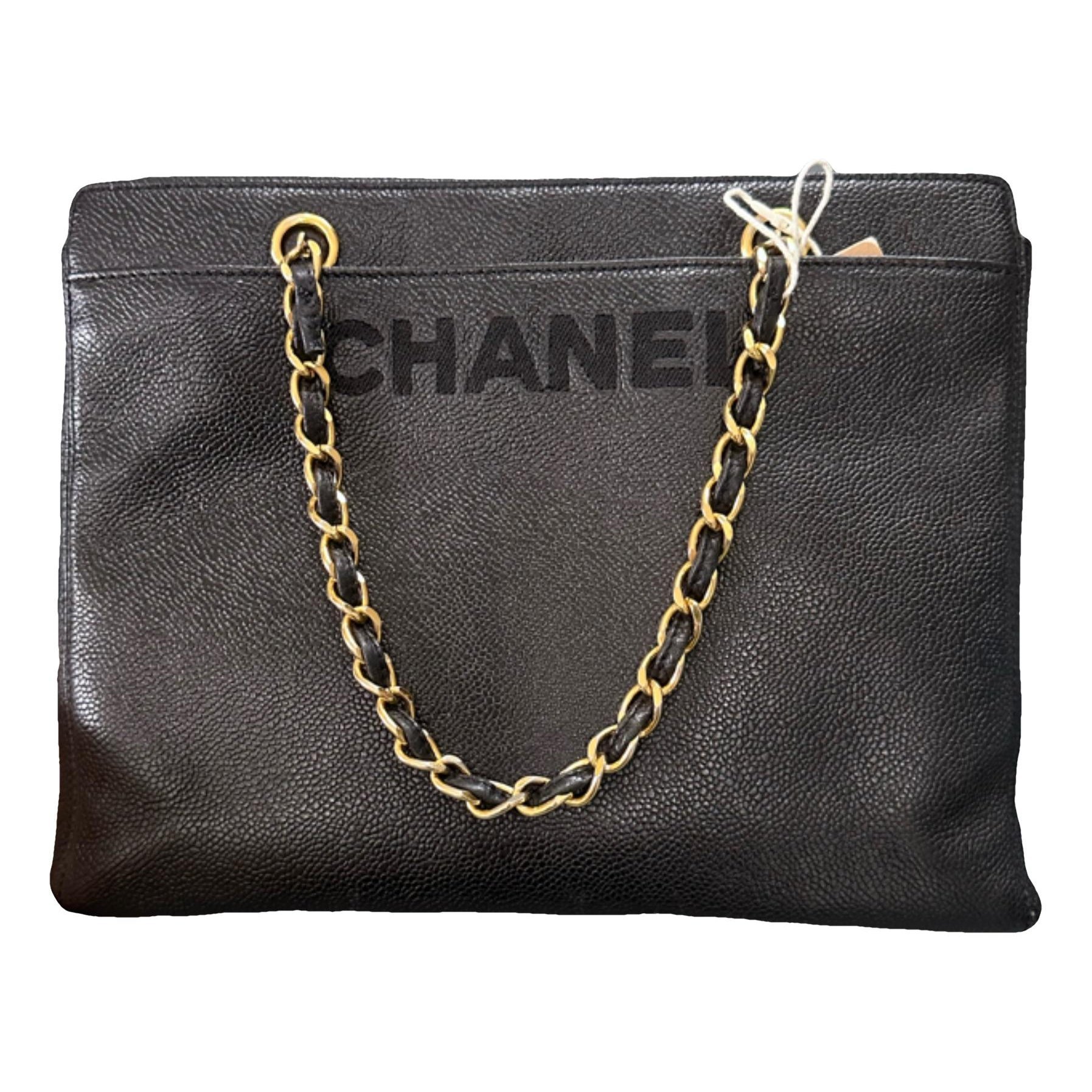 Petite Shopping Tote leather tote