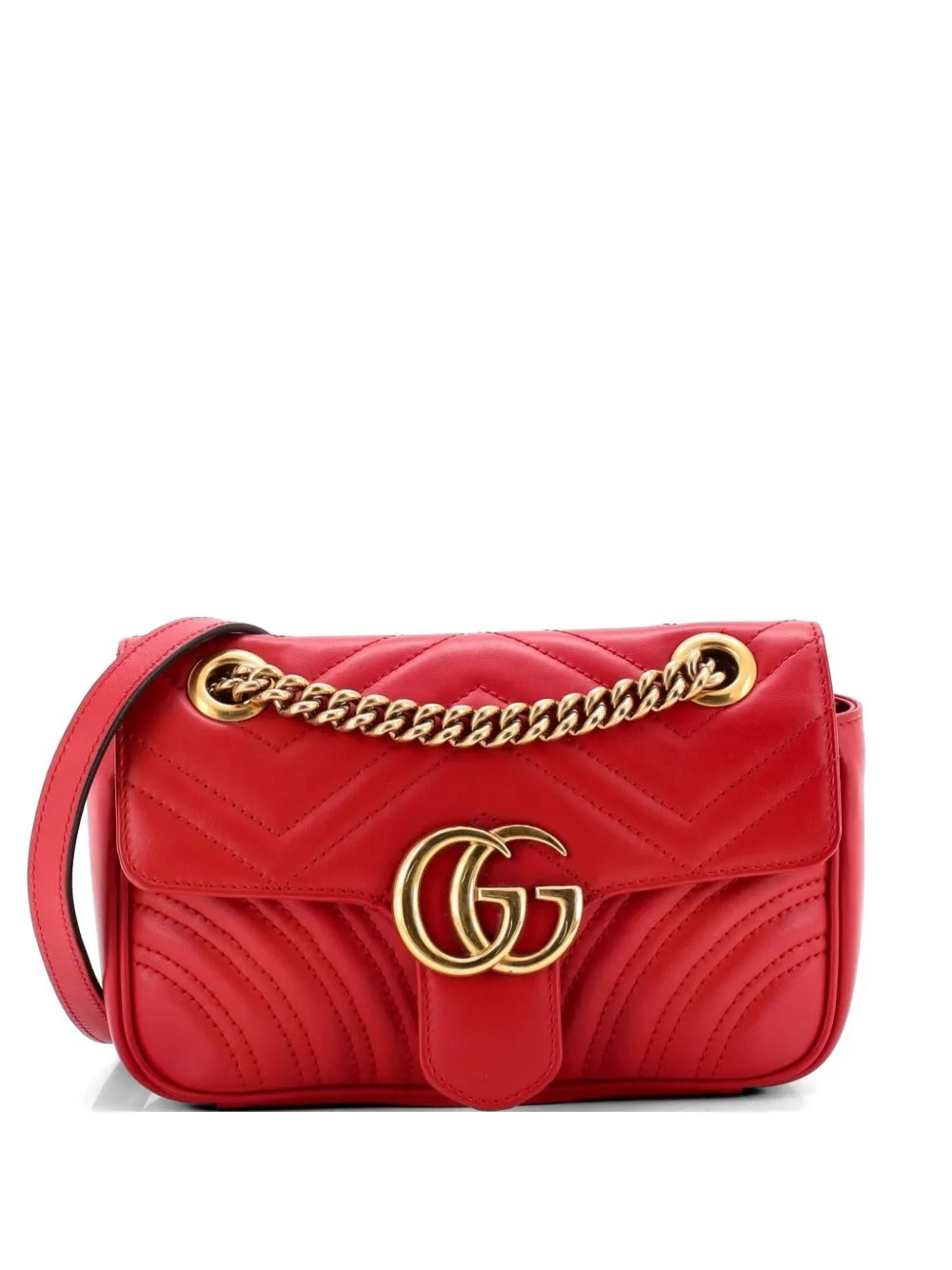 GG Marmont Flap Bag Matelasse Leather Small crossbody bag