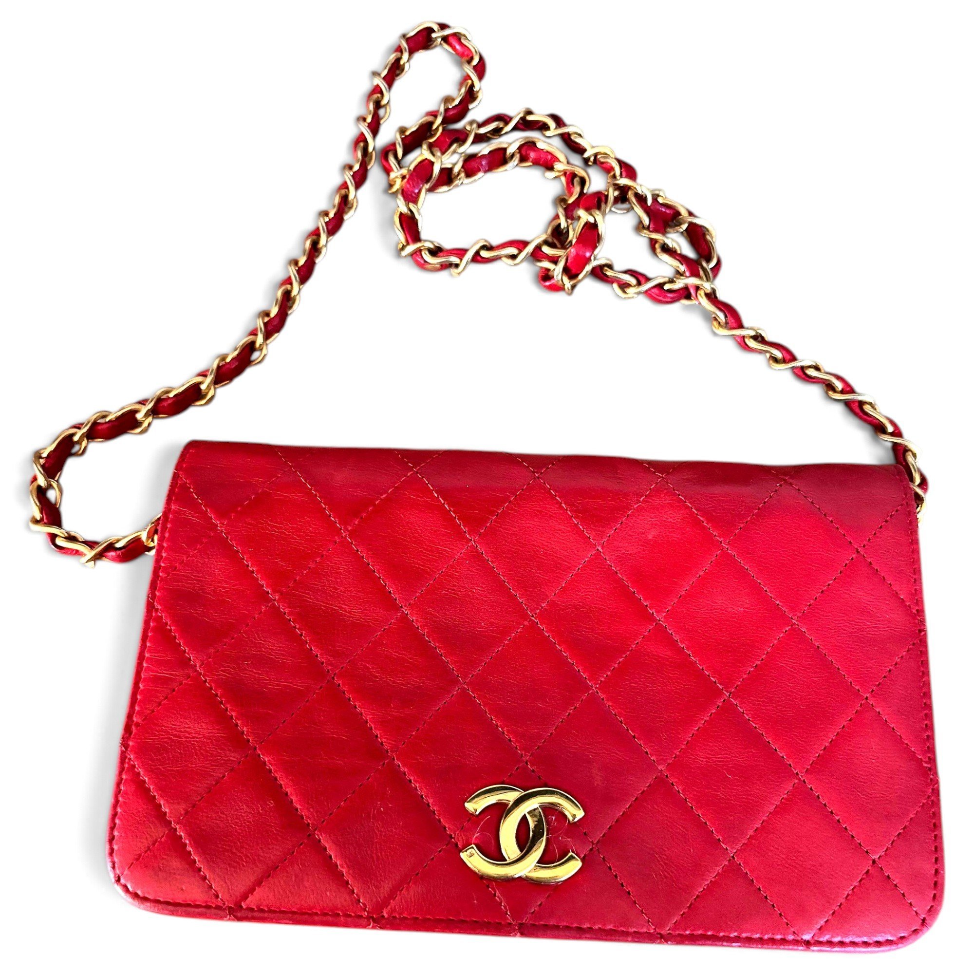 Leather crossbody bag