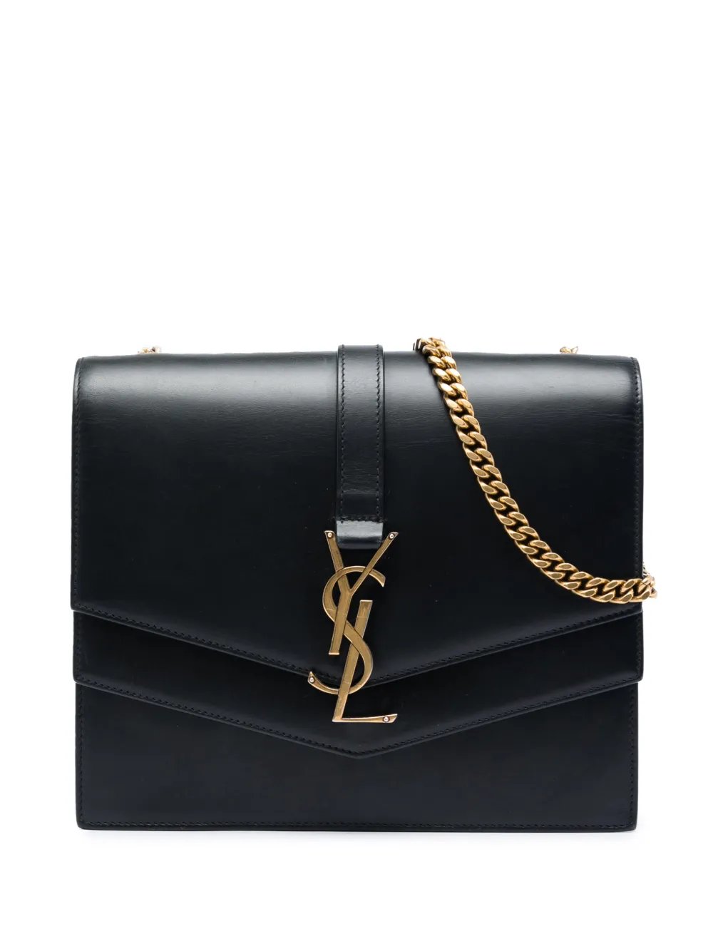 2018 Medium Leather Monogram Sulpice crossbody bag