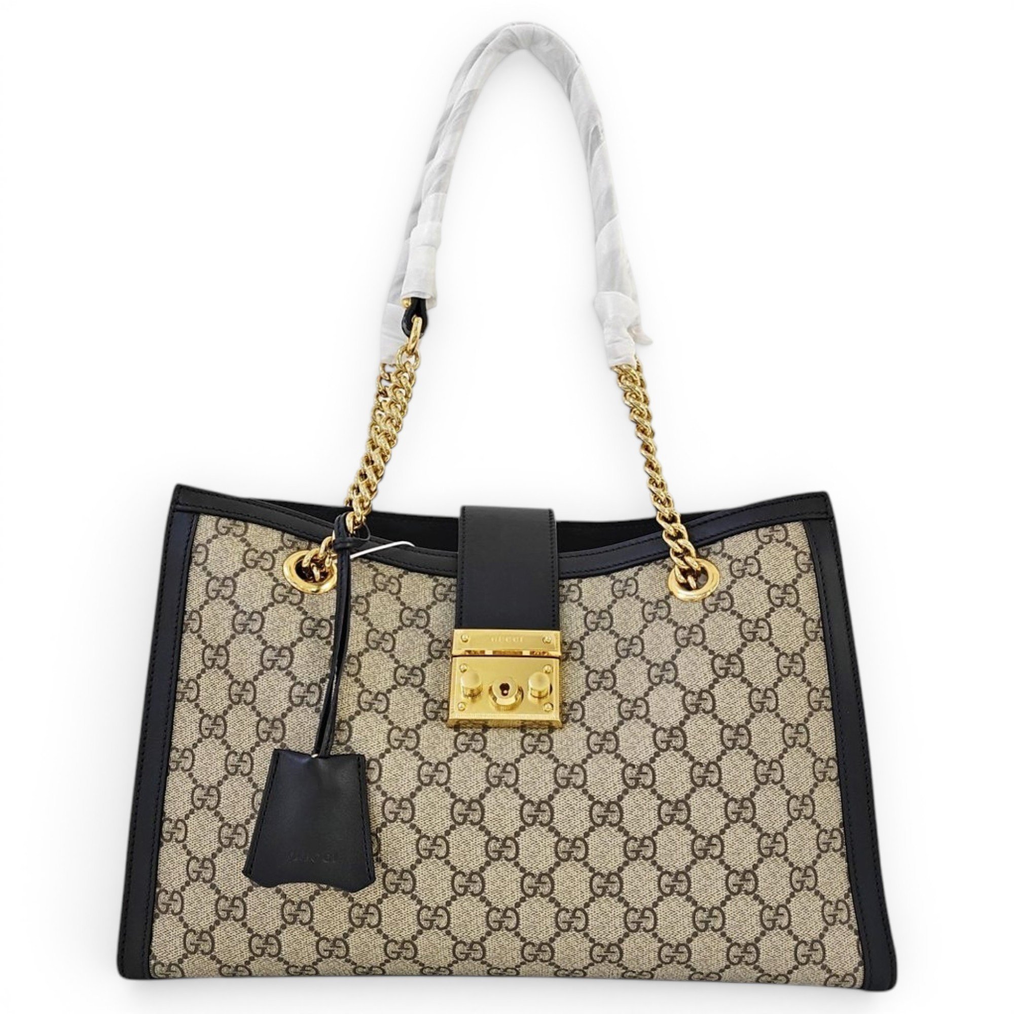 Padlock cloth handbag