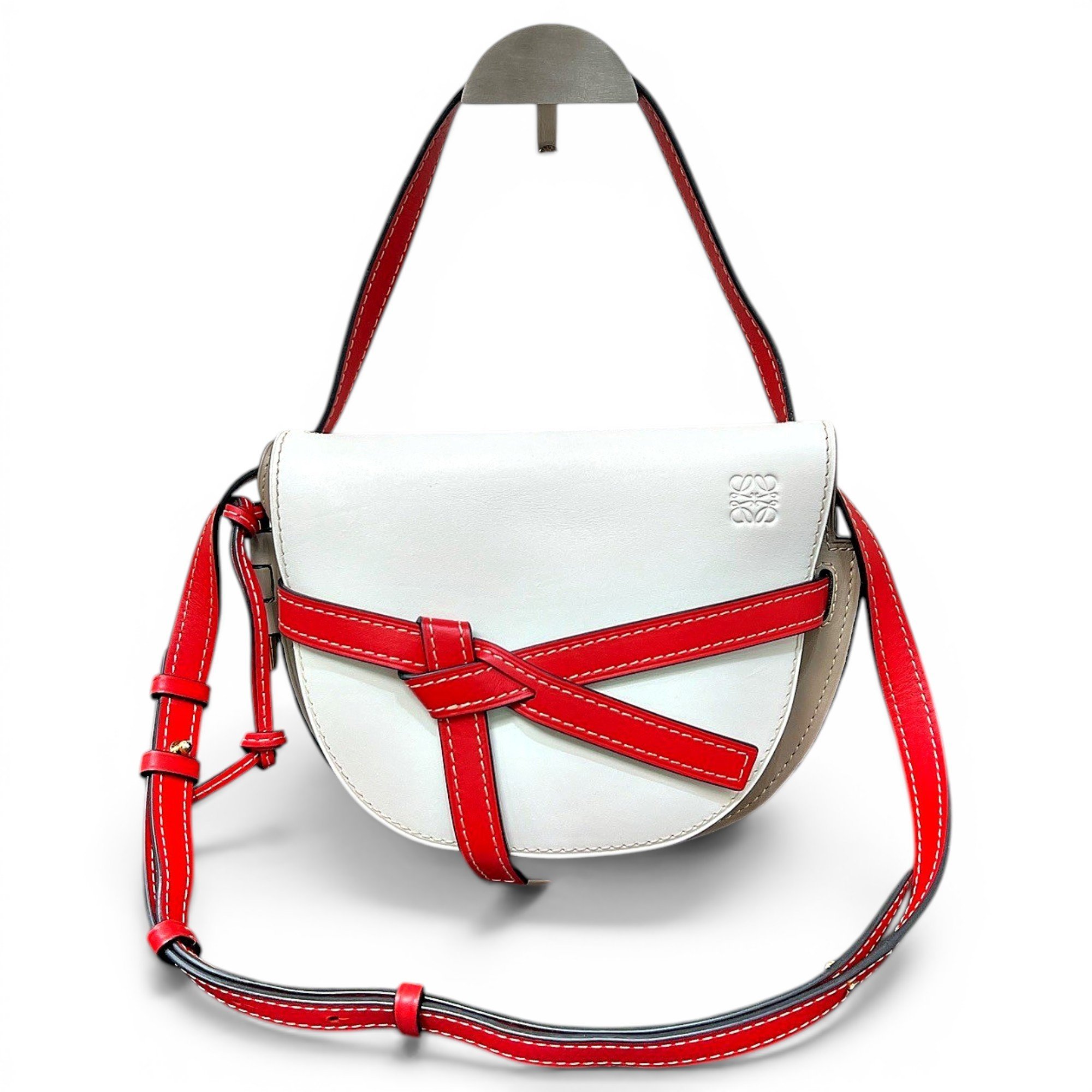 Gate leather handbag