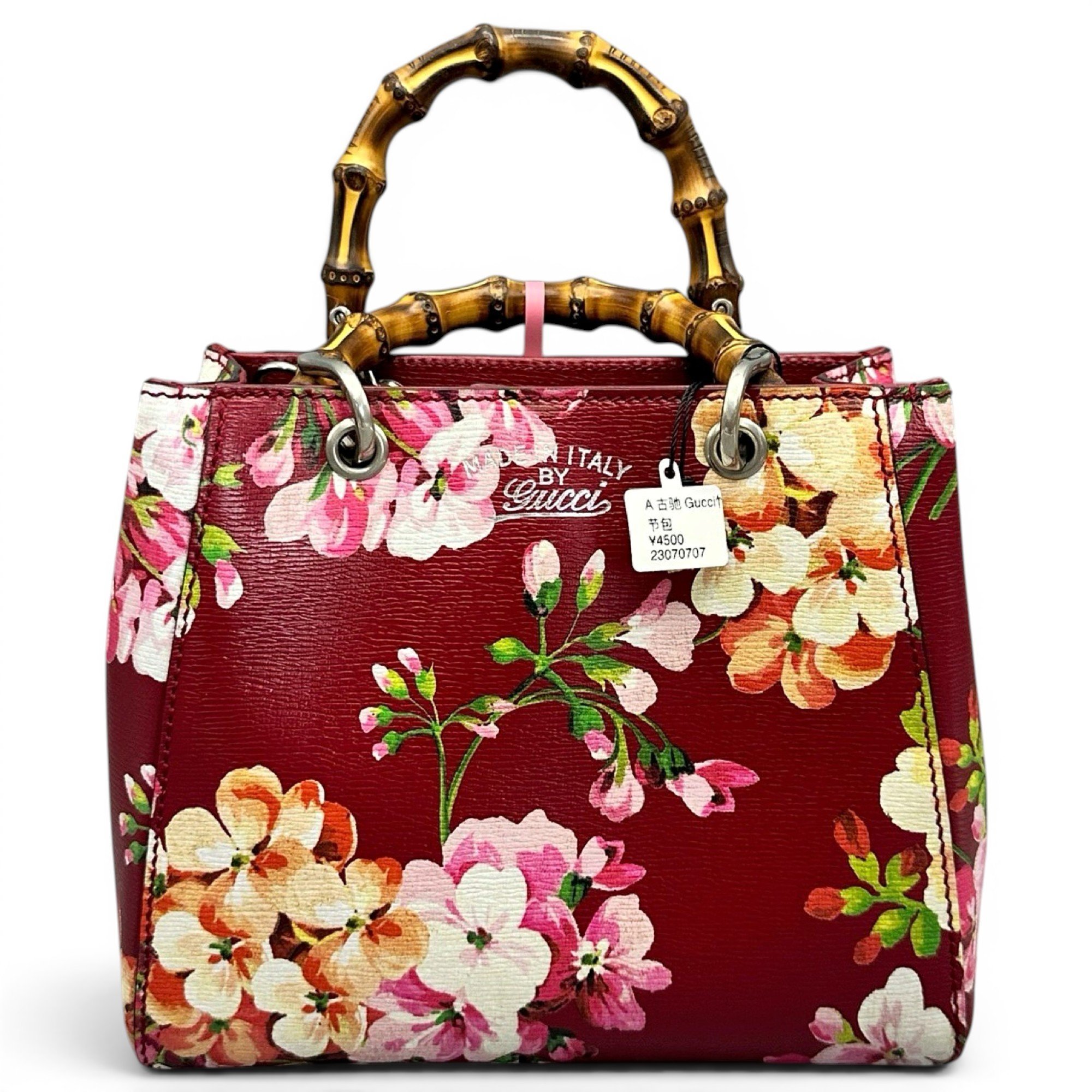 Bamboo Daily Top Handle leather handbag