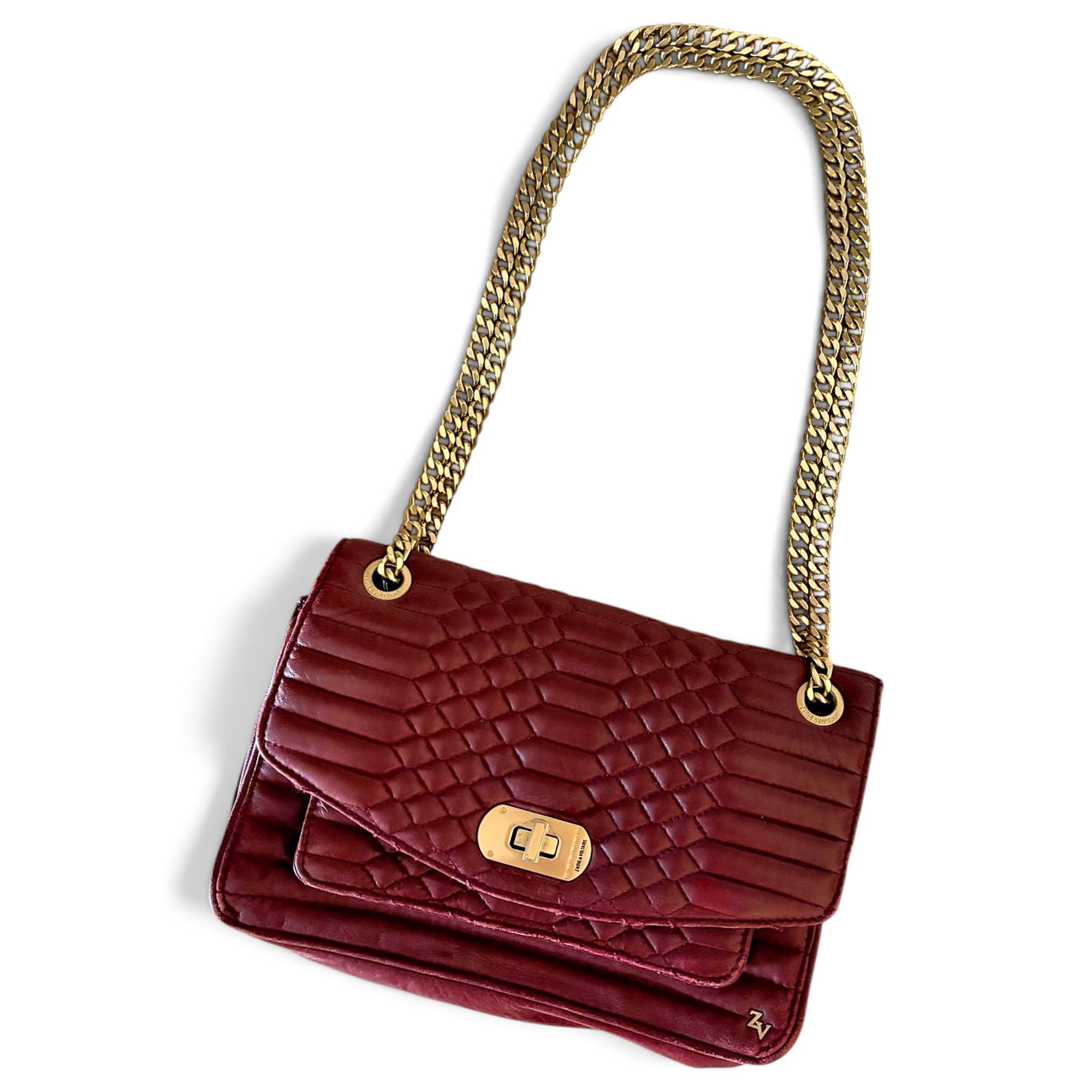 Leather handbag