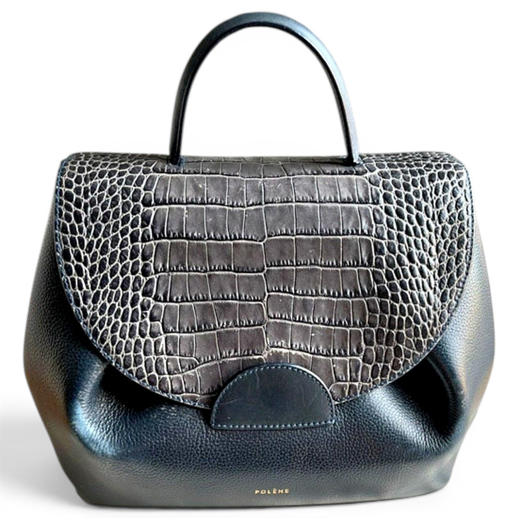 Numéro un leather handbag