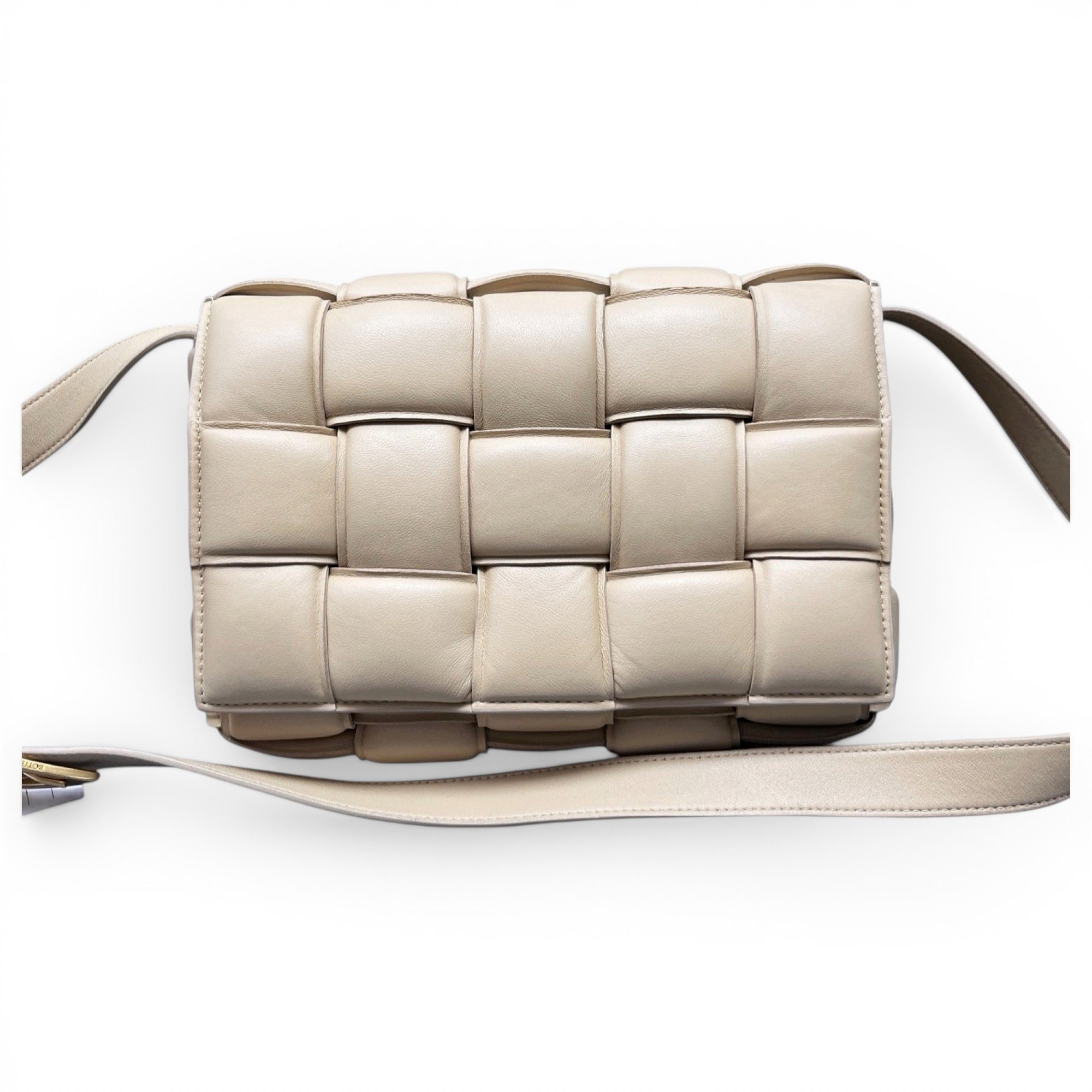 Cassette Padded leather crossbody bag