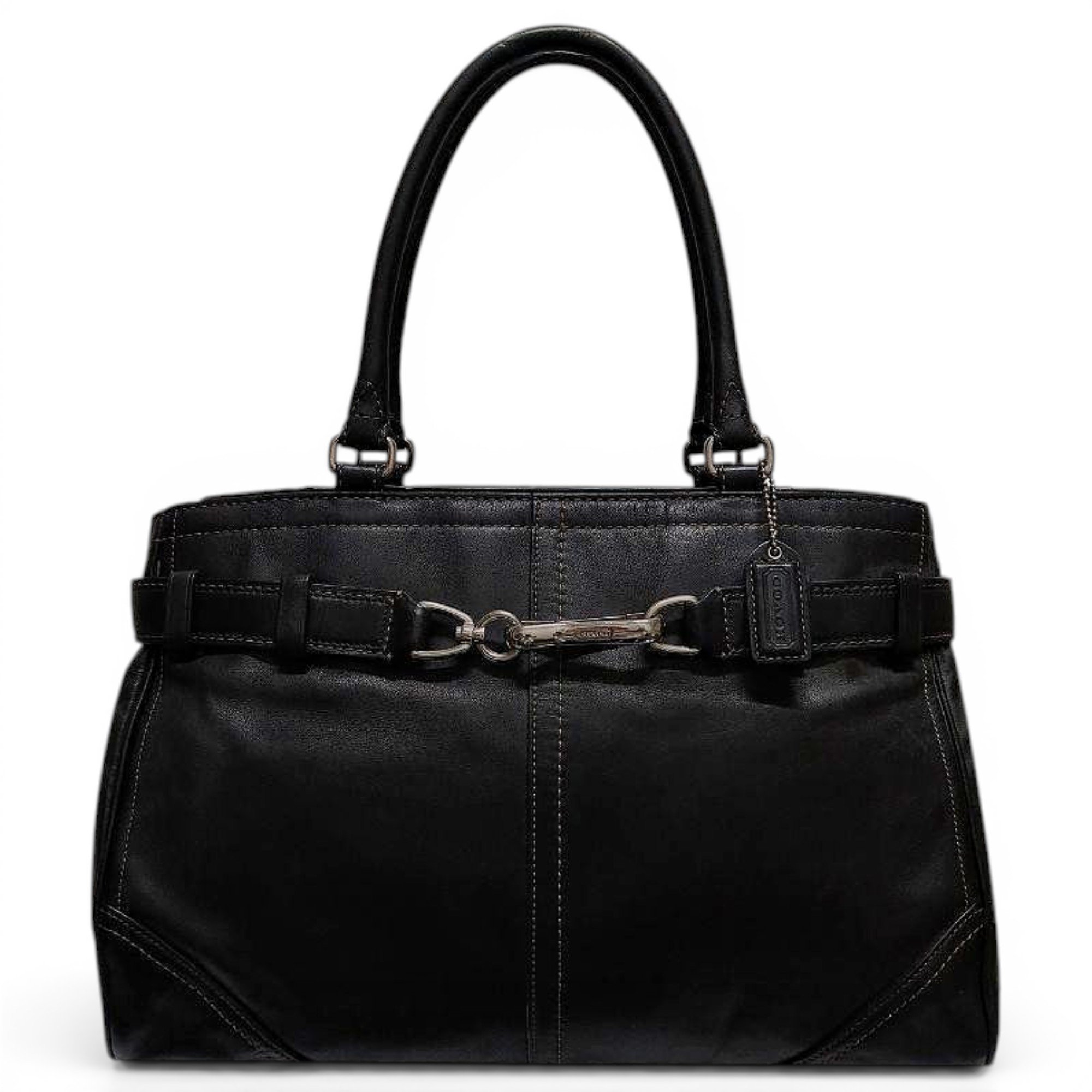 Leather handbag