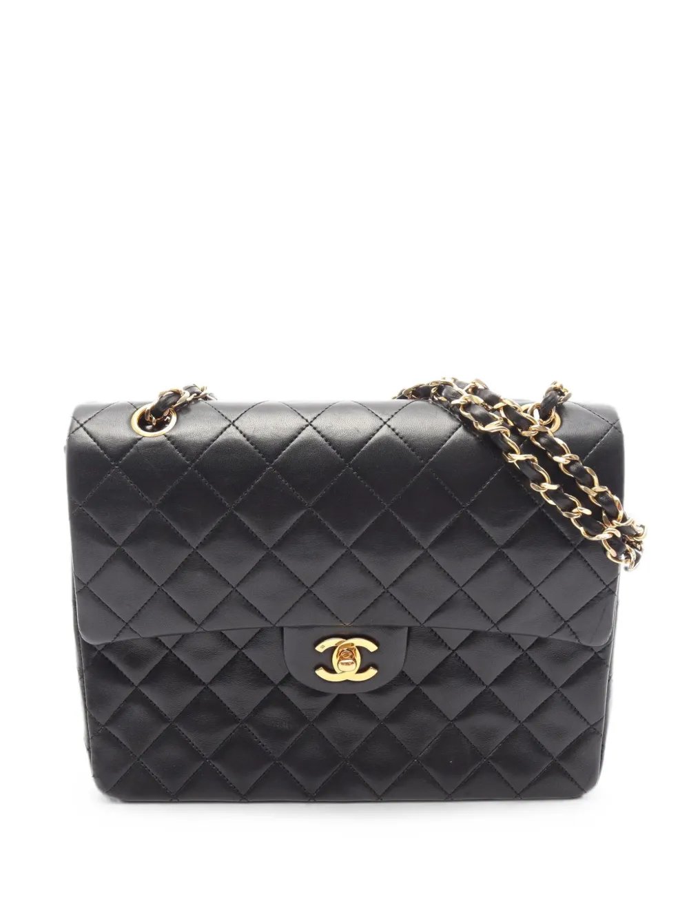 1986-1988 matelassé double flap shoulder bag
