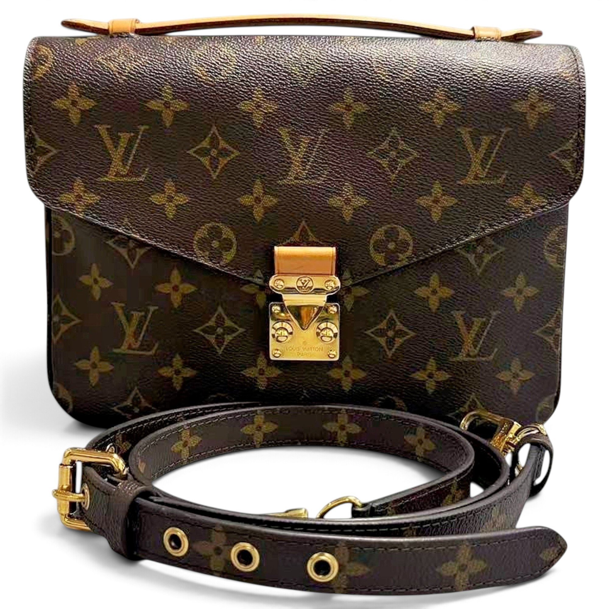 Metis leather crossbody bag
