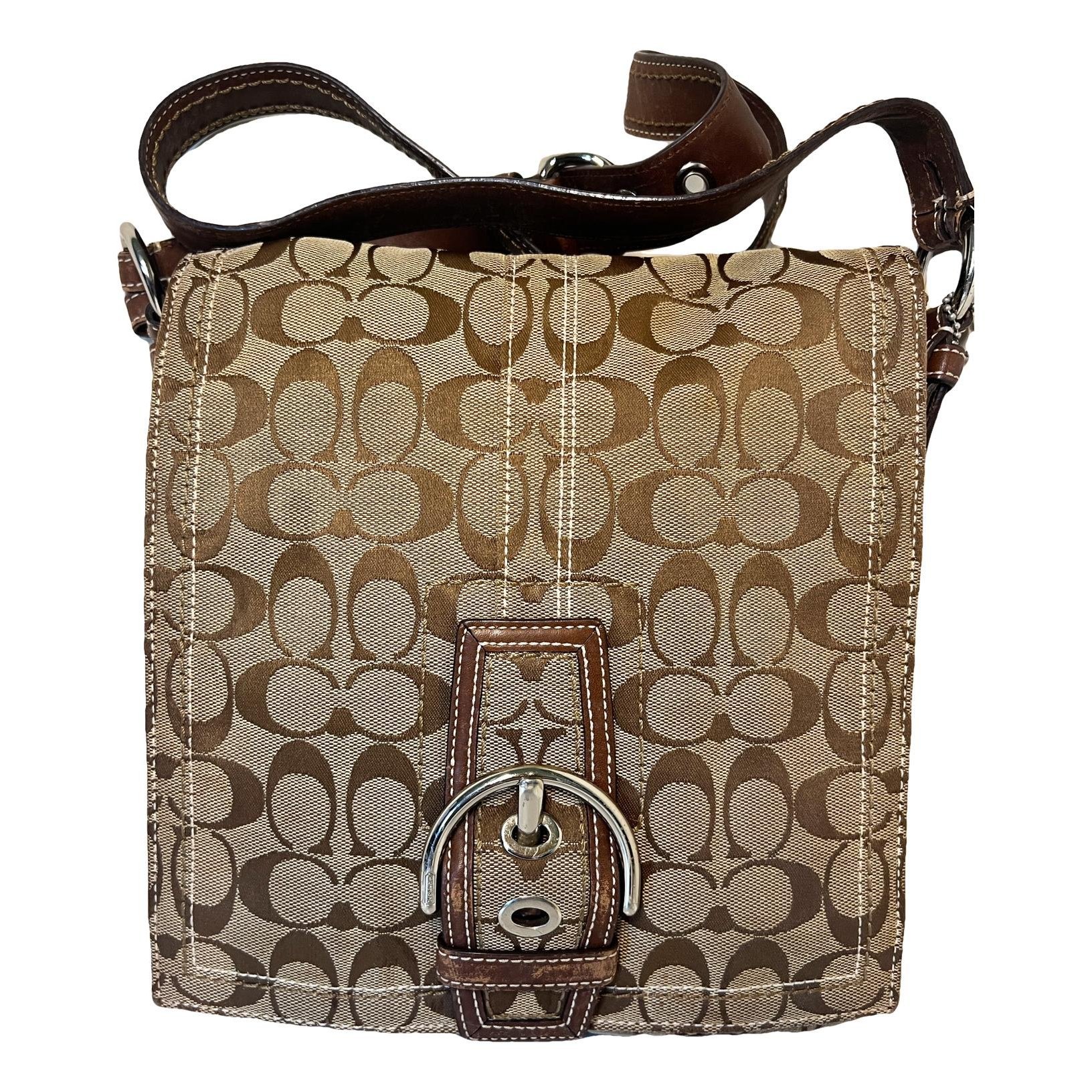 Leather crossbody bag