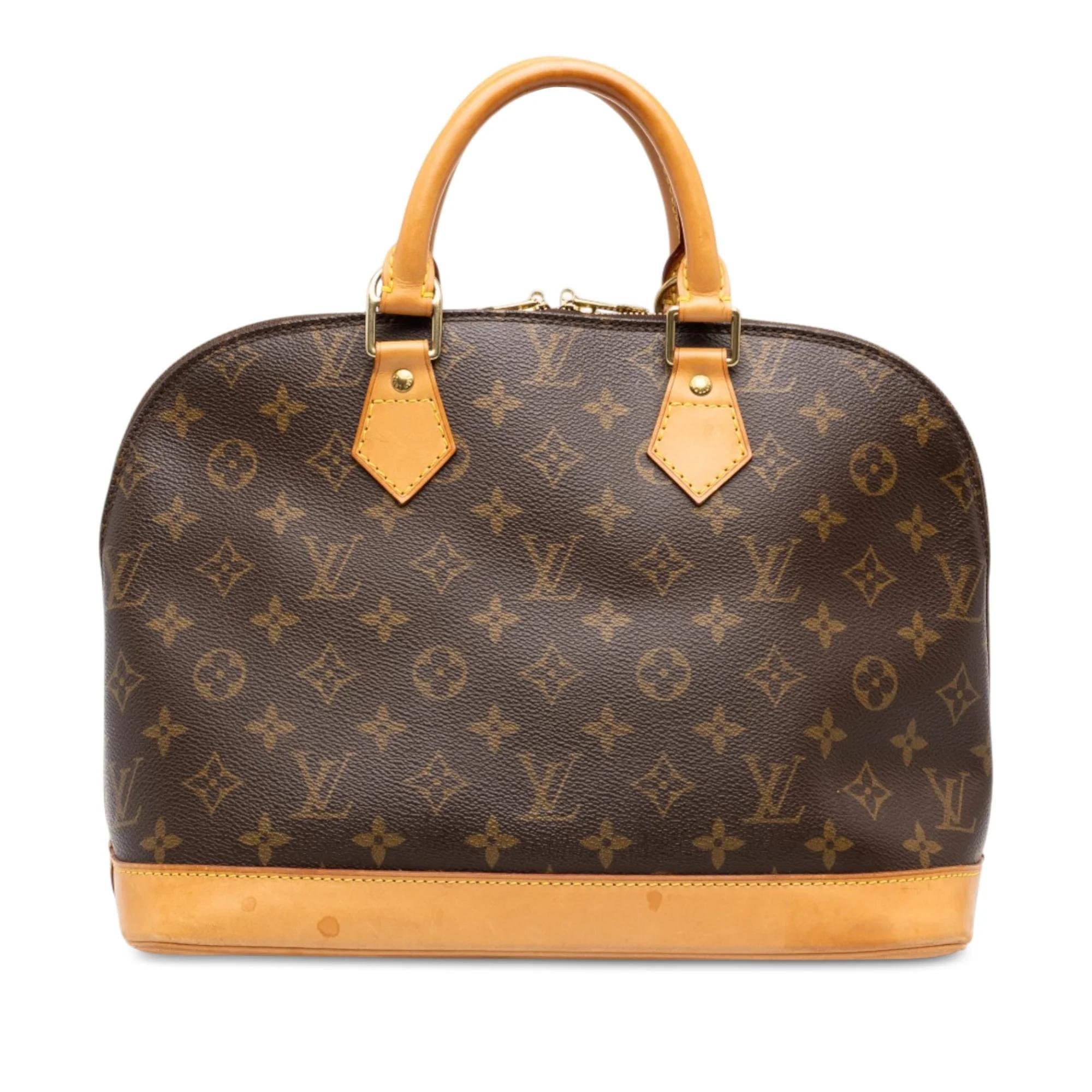 Alma leather handbag
