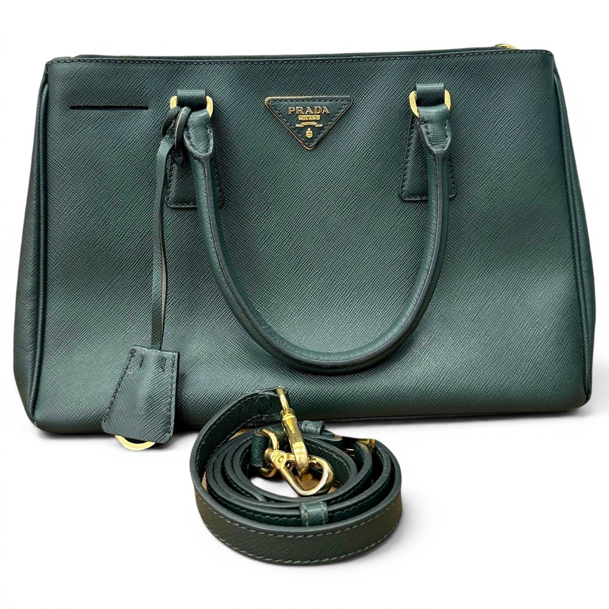 Galleria leather handbag
