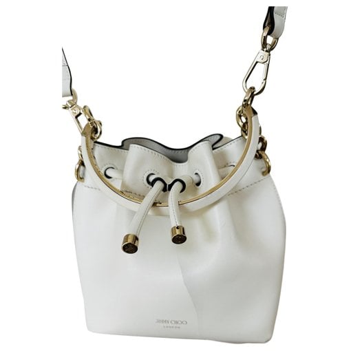Cinch leather crossbody bag